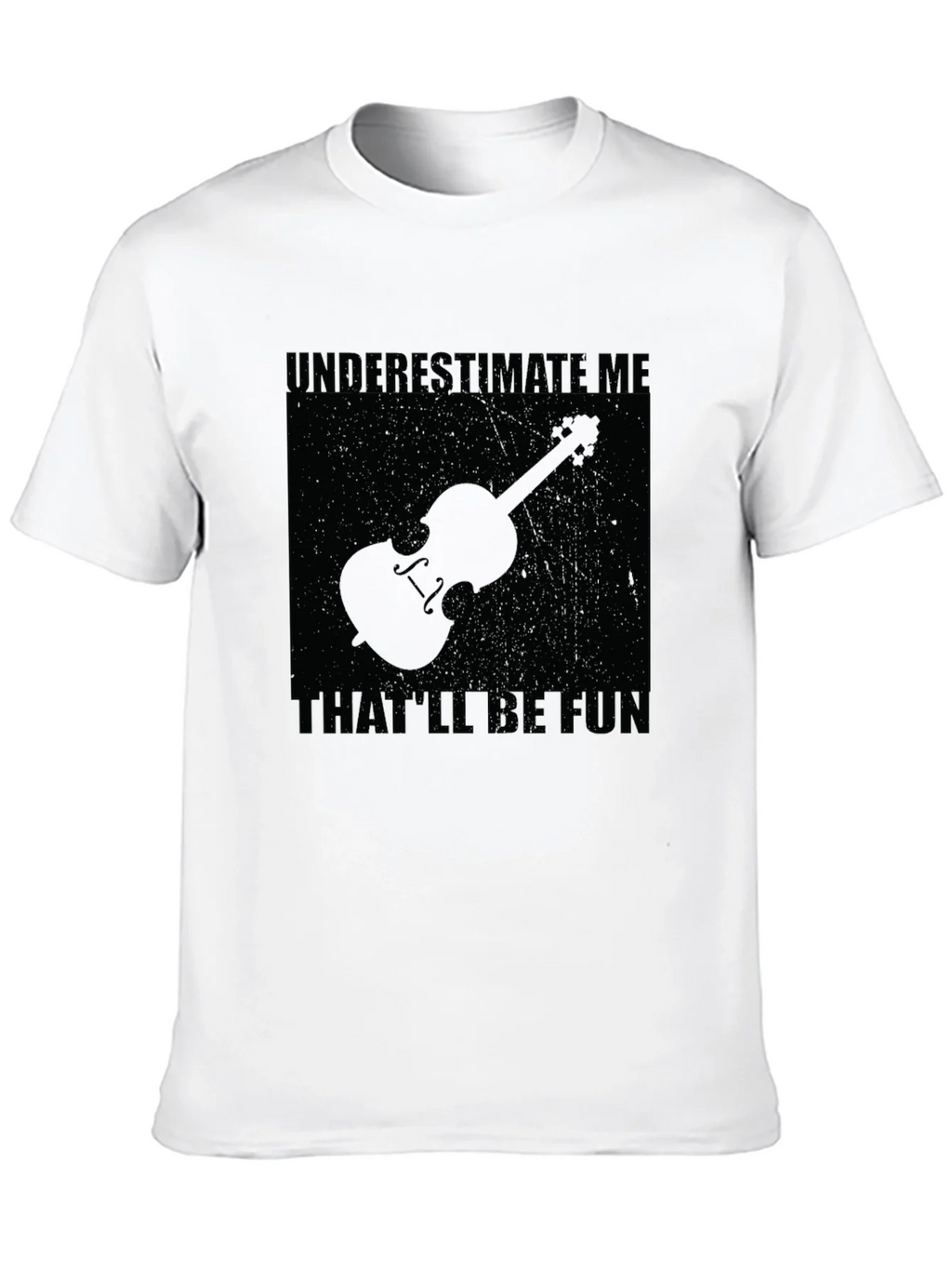 Underestimate Me Violin Graphic Tee product image 8