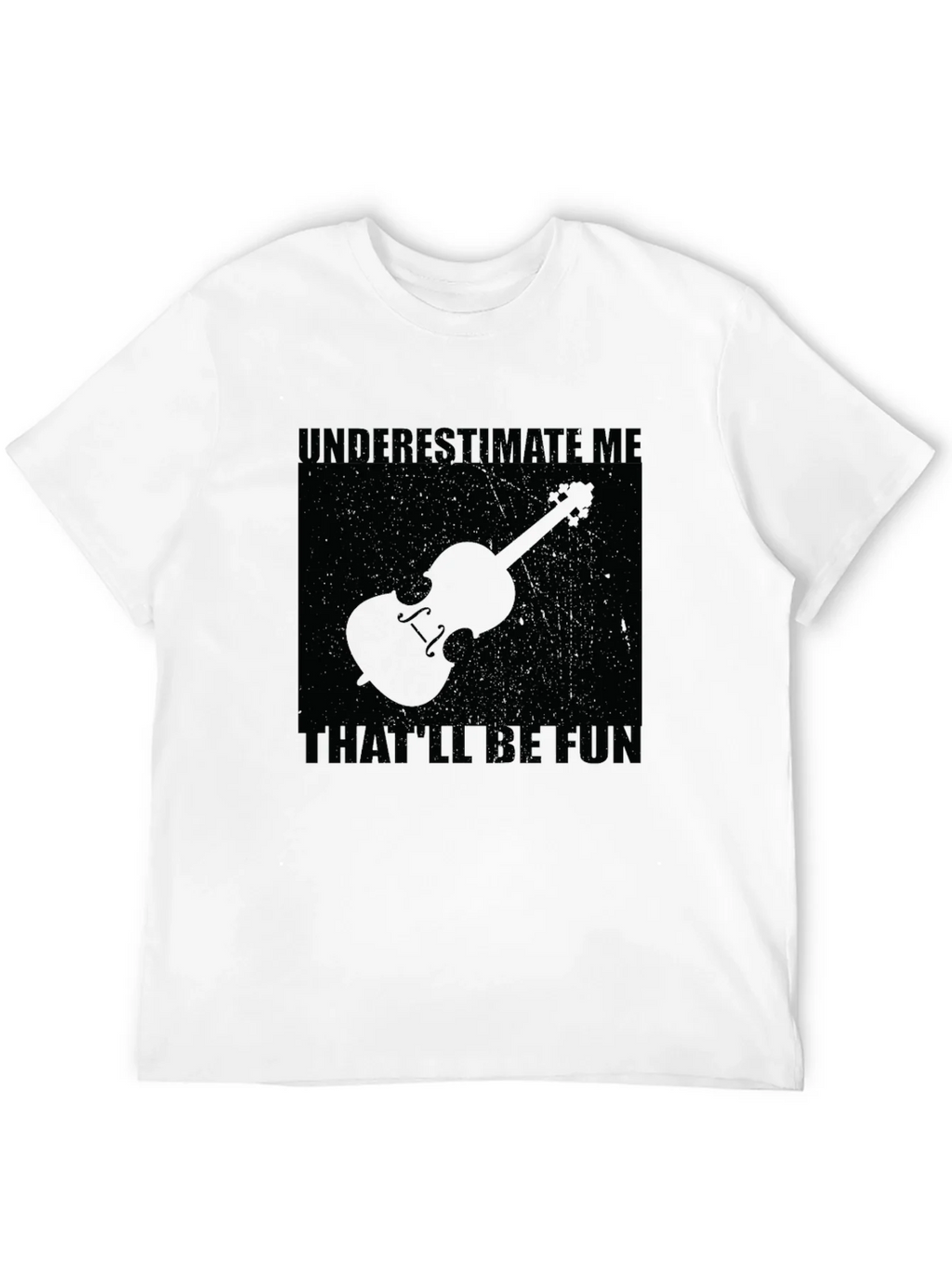 Underestimate Me Violin Graphic Tee product image 10