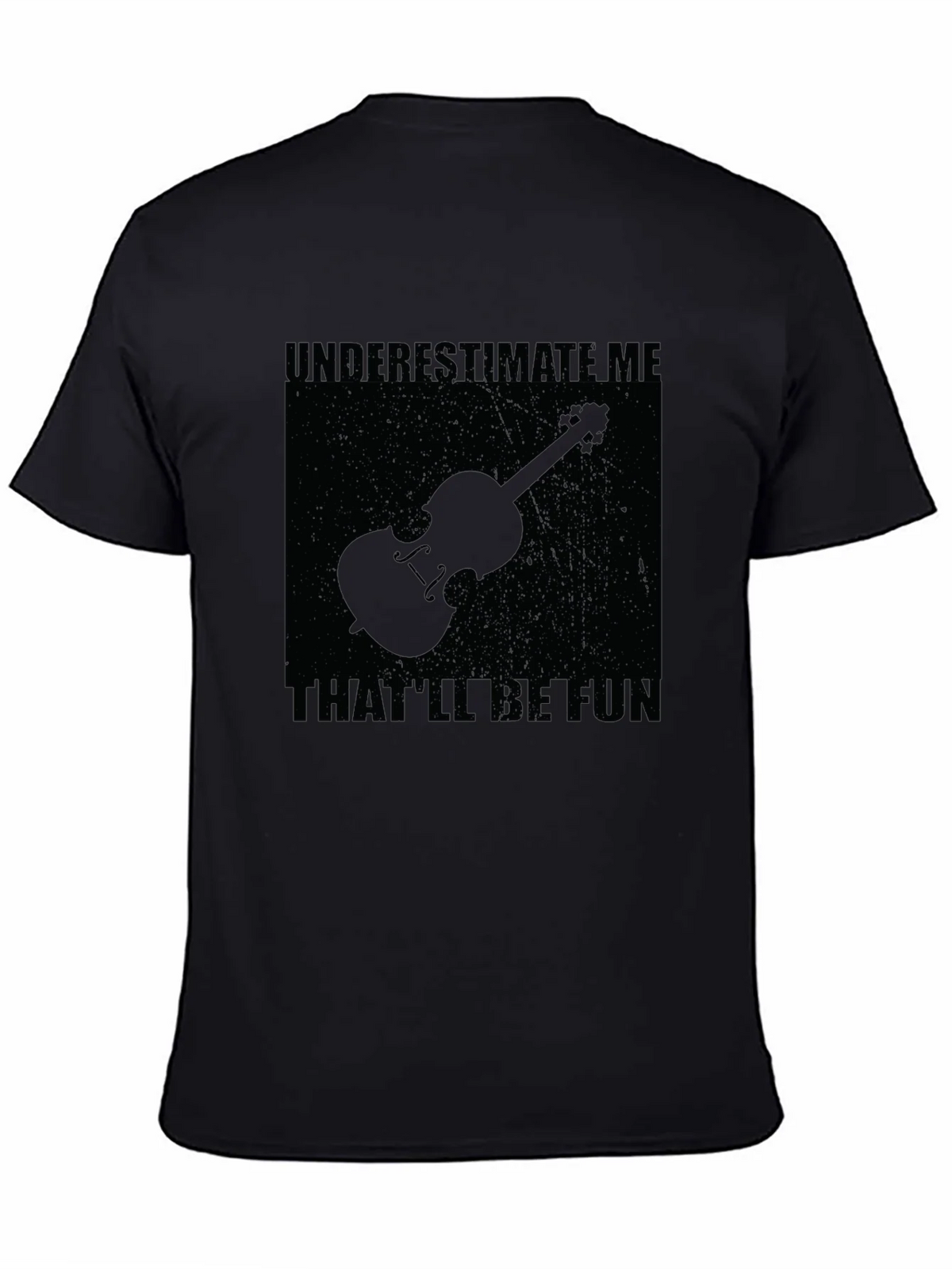 Underestimate Me Violin Graphic Tee product image 3