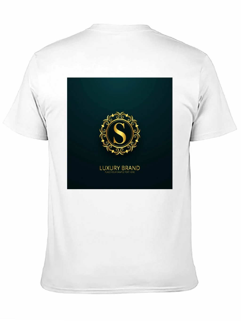Luxury Brand S Logo Black T-Shirt product image 10