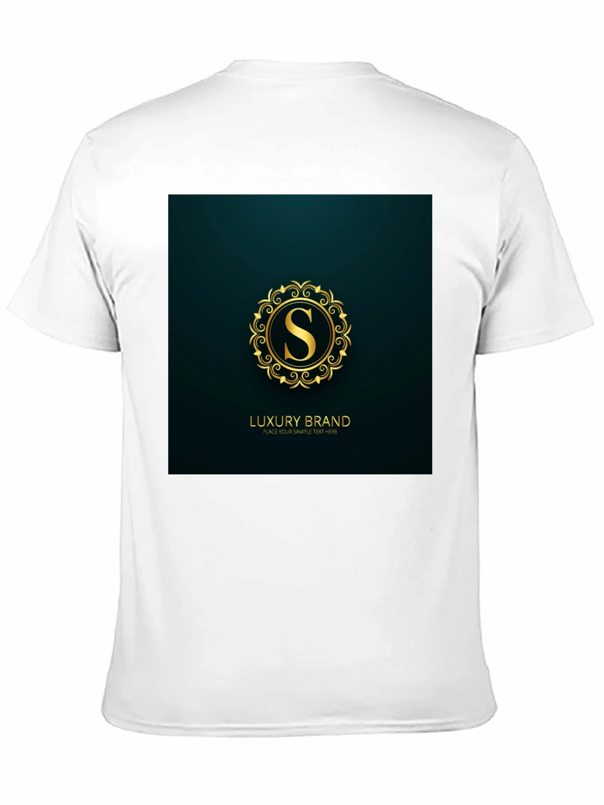 Luxury Brand S Logo Black T-Shirt product image 10