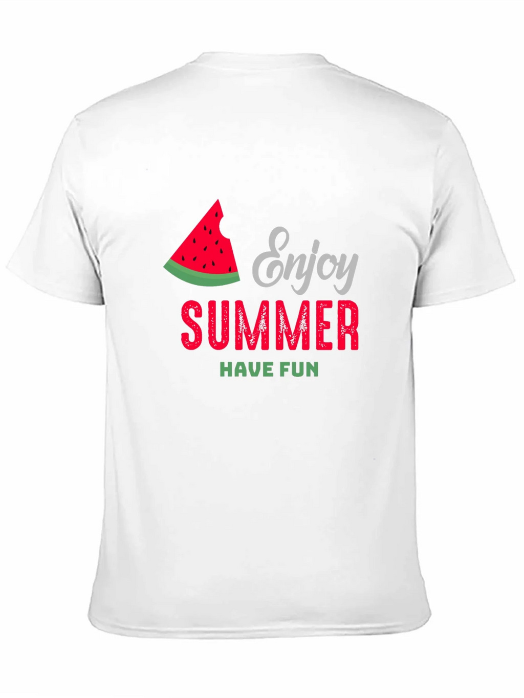 Enjoy Summer Watermelon Graphic T-Shirt product image 4