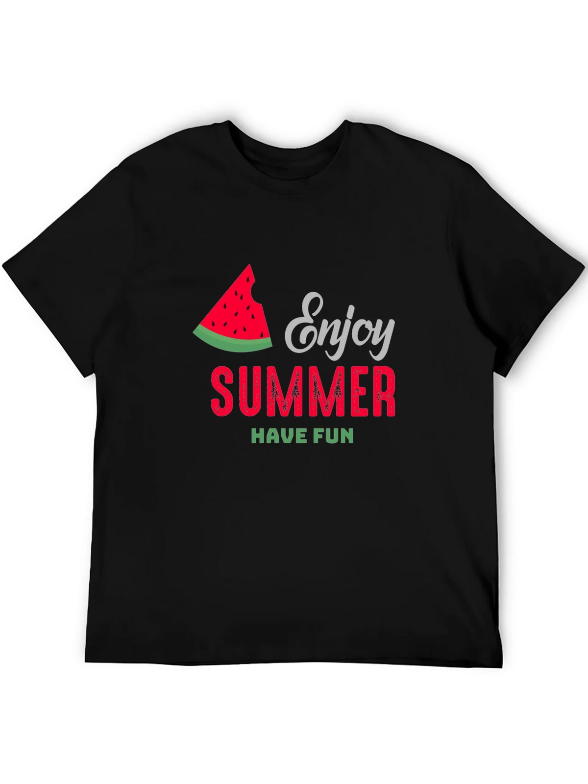 Enjoy Summer Watermelon Graphic T-Shirt product image 2