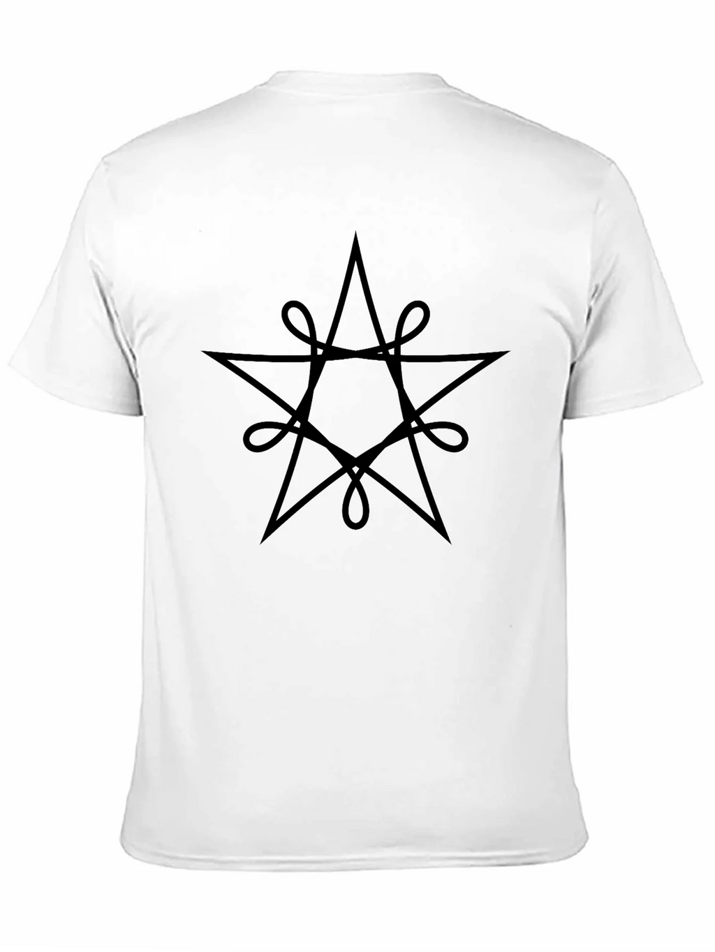 Mystic Star Graphic Tee - Black Cotton Blend product image 10