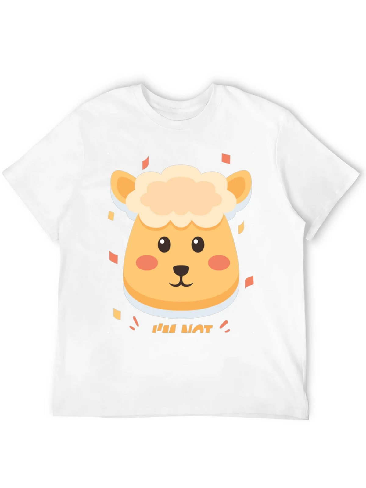 Cute Sheep Im Not T-Shirt - Soft Cotton Blend product image 8