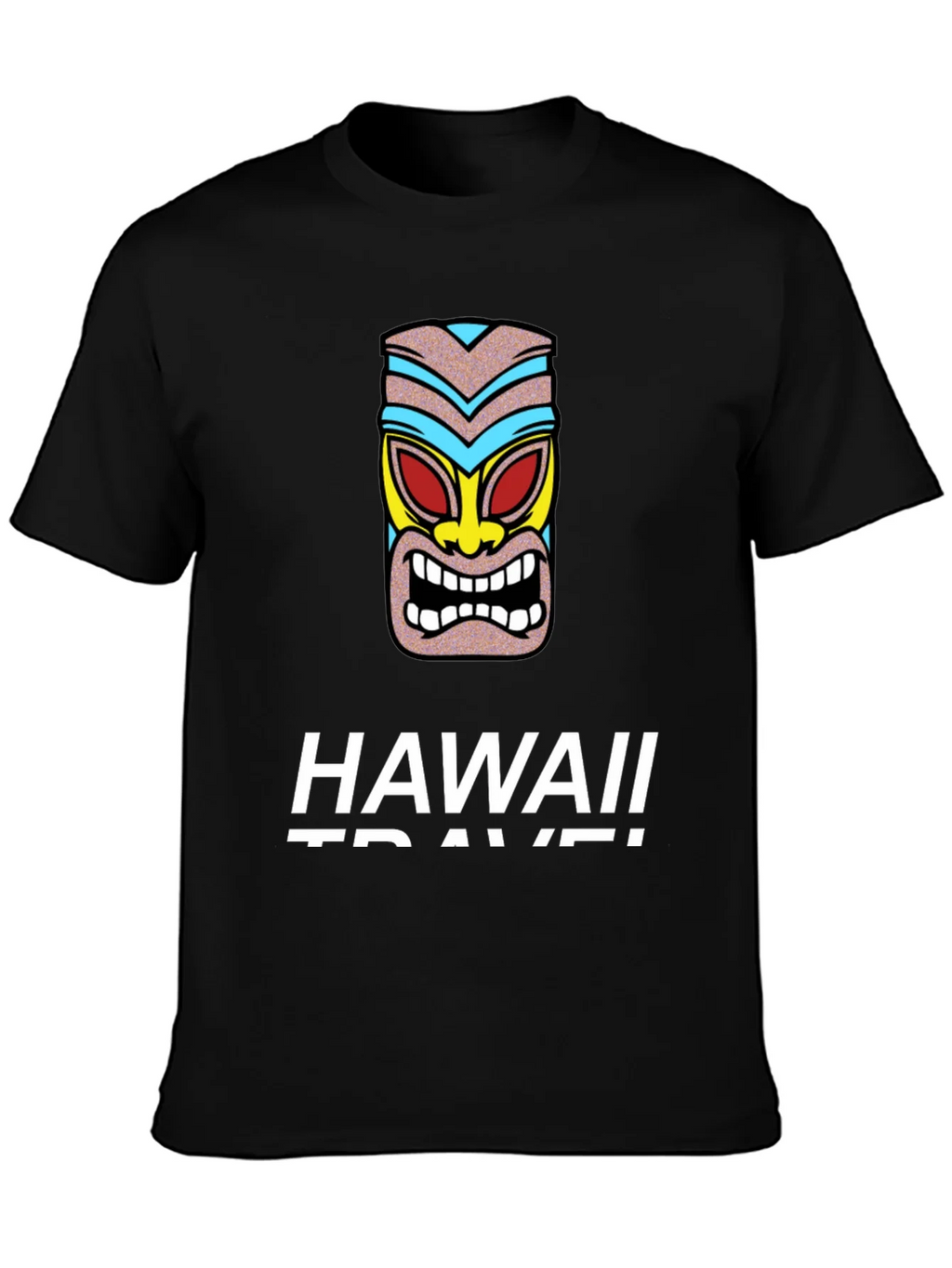 Hawaii Travel Tiki Graphic T-Shirt product image 3