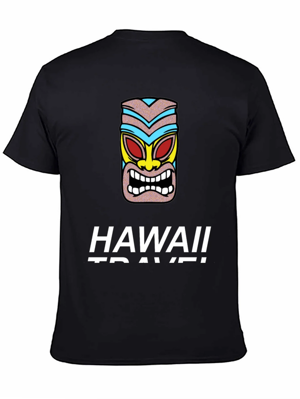 Hawaii Travel Tiki Graphic T-Shirt product image 4