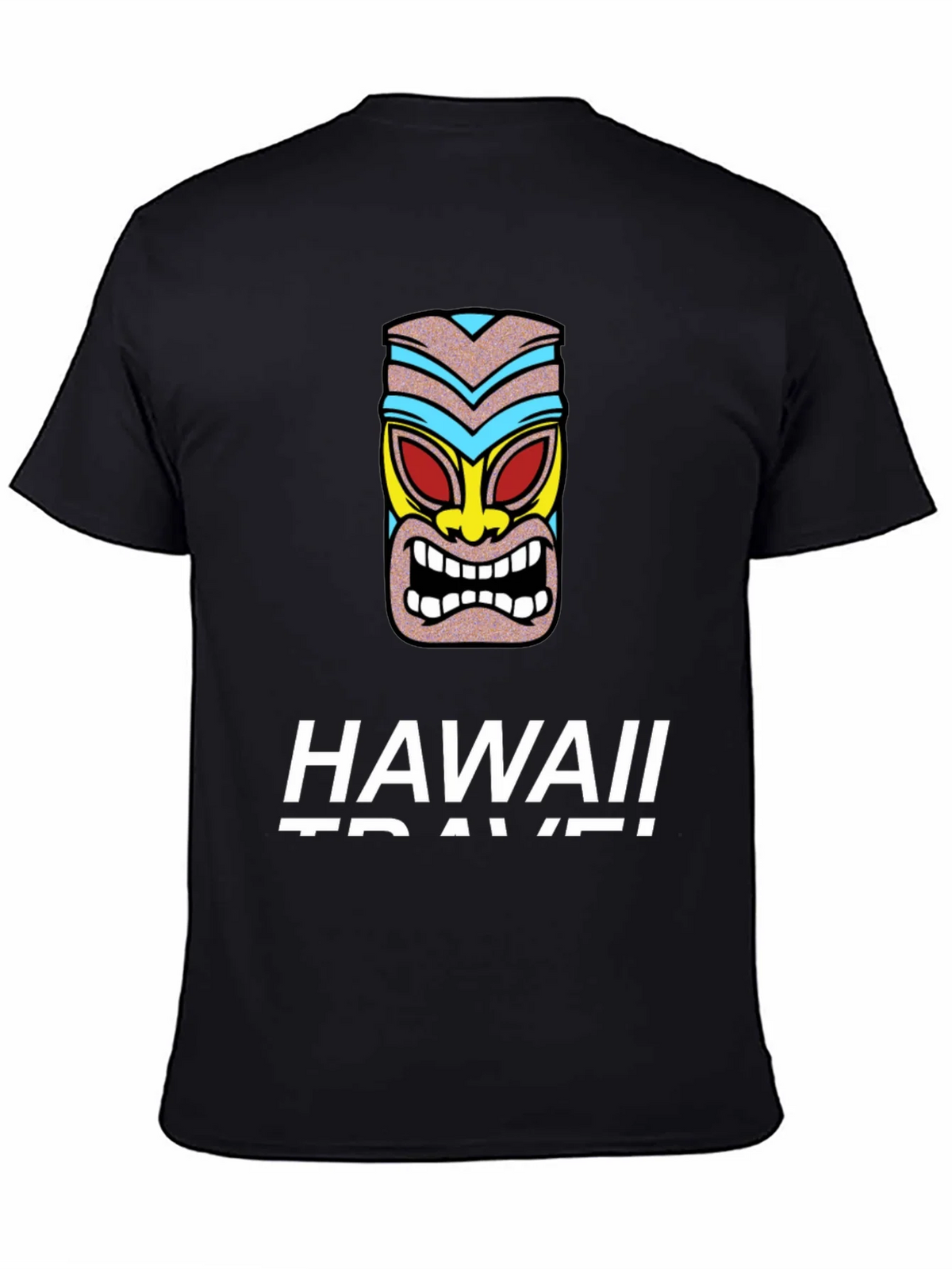 Hawaii Travel Tiki Graphic T-Shirt product image 4