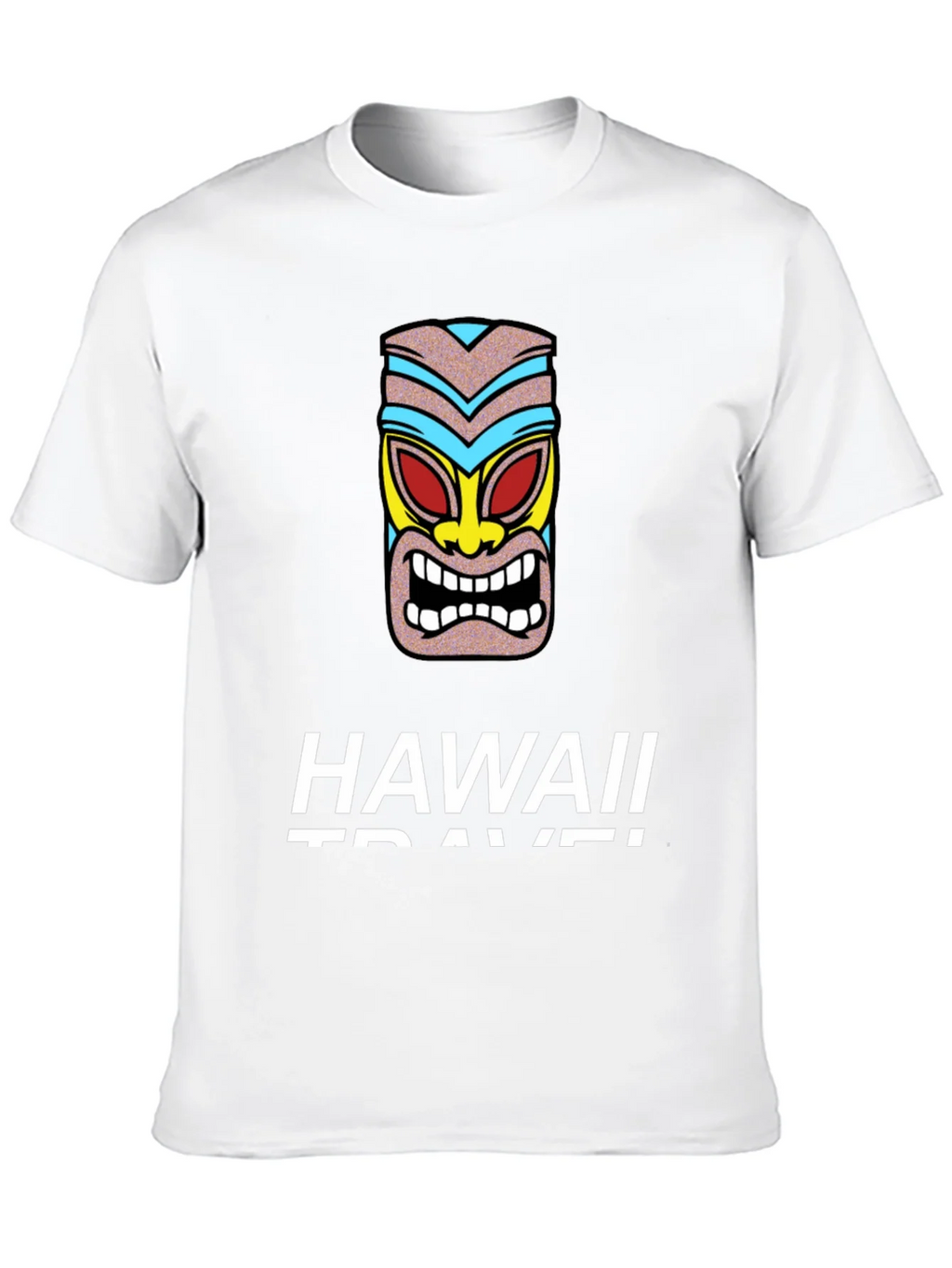 Hawaii Travel Tiki Graphic T-Shirt product image 8