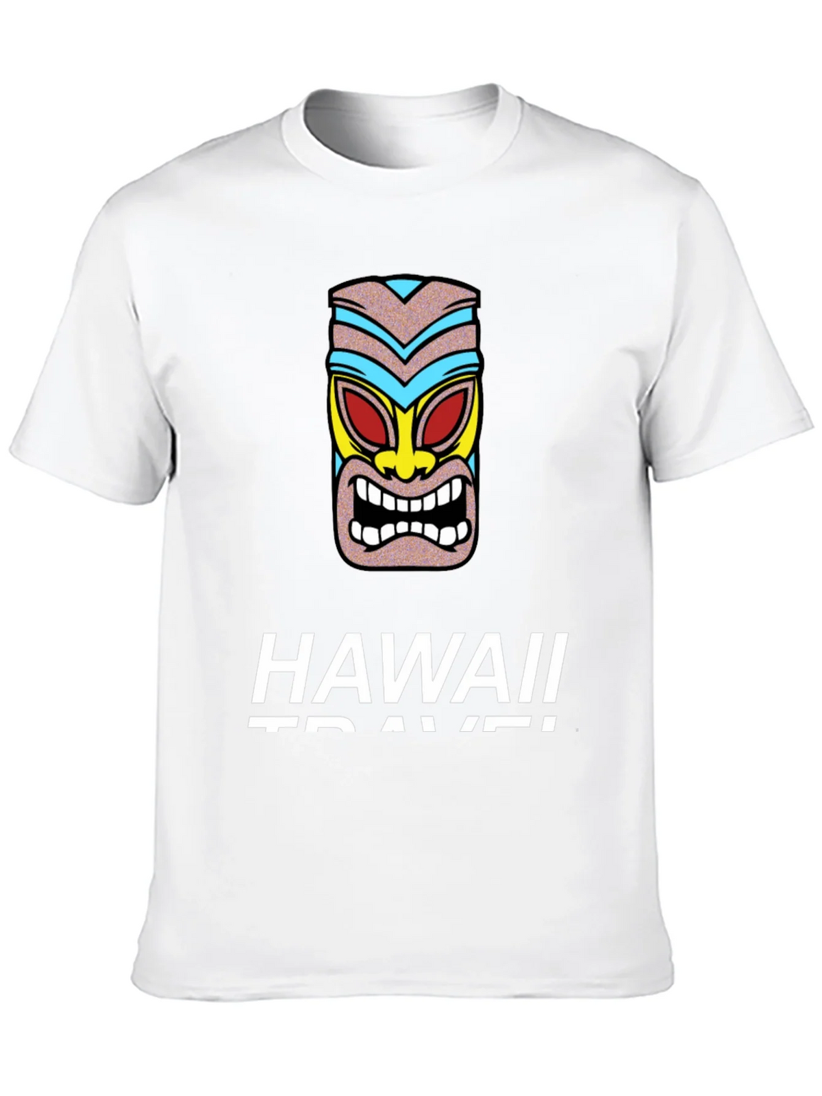 Hawaii Travel Tiki Graphic T-Shirt product image 8