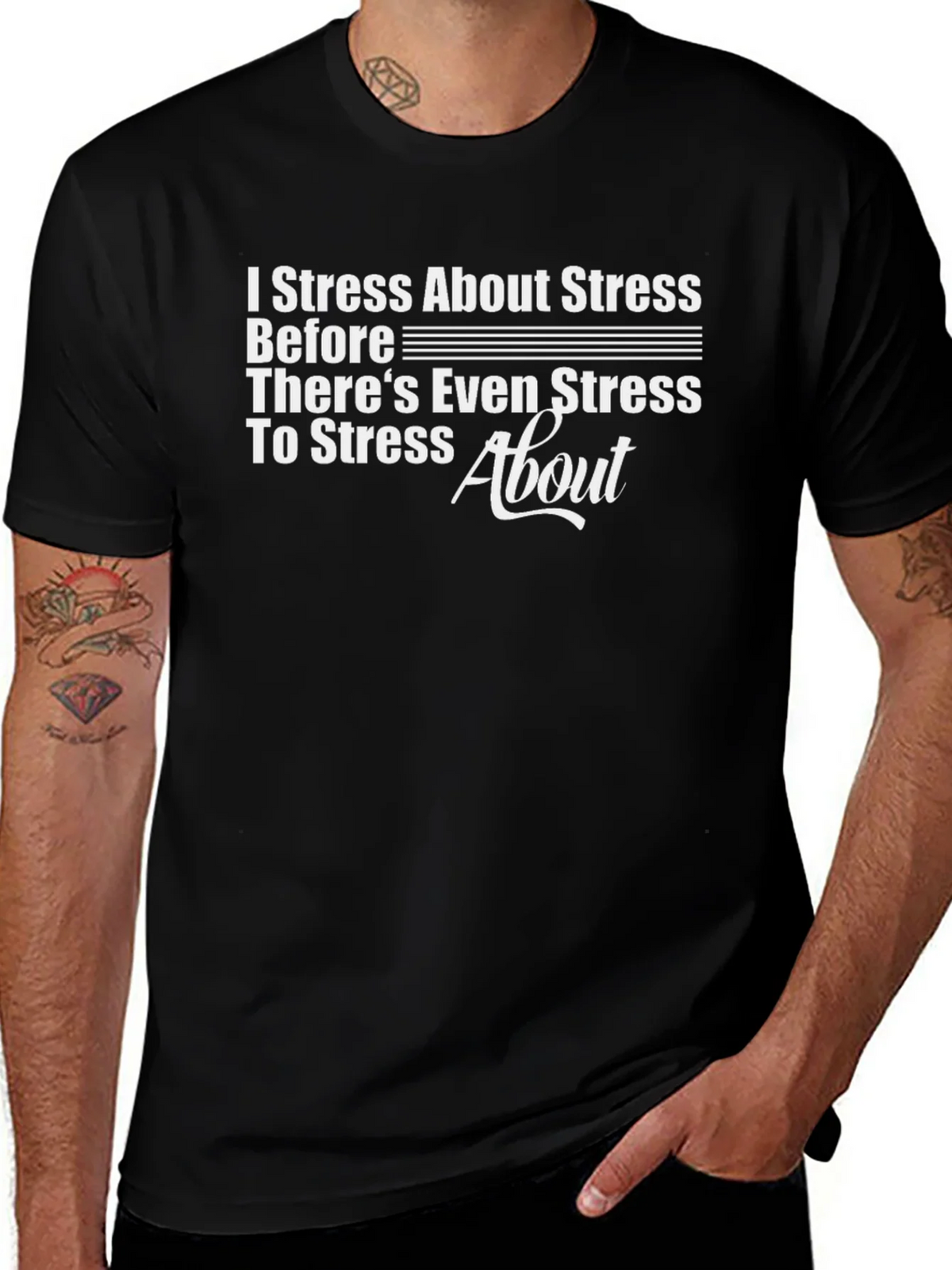 Stress About Graphic T-Shirt product image 1