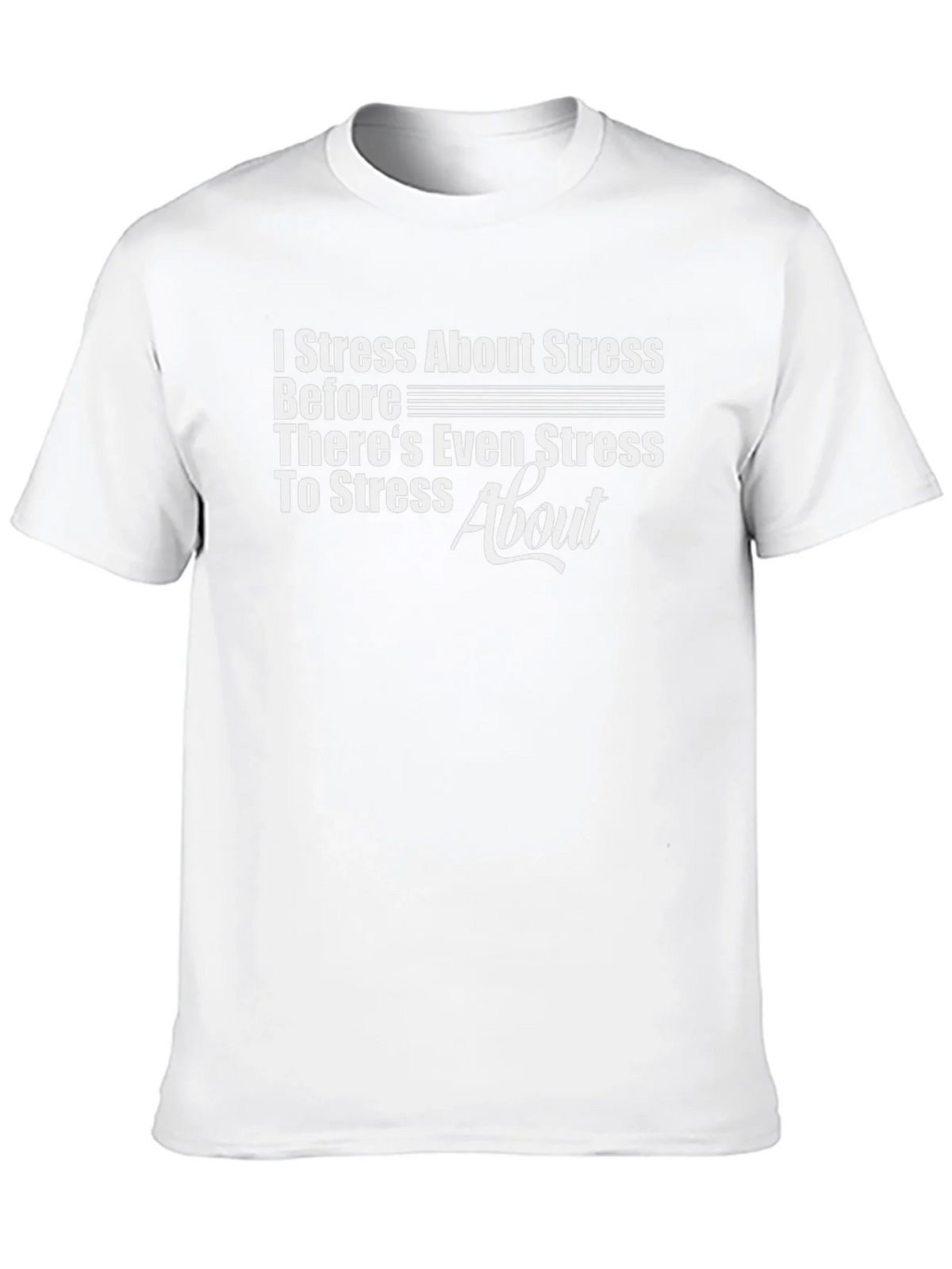 Stress About Graphic T-Shirt product image 9