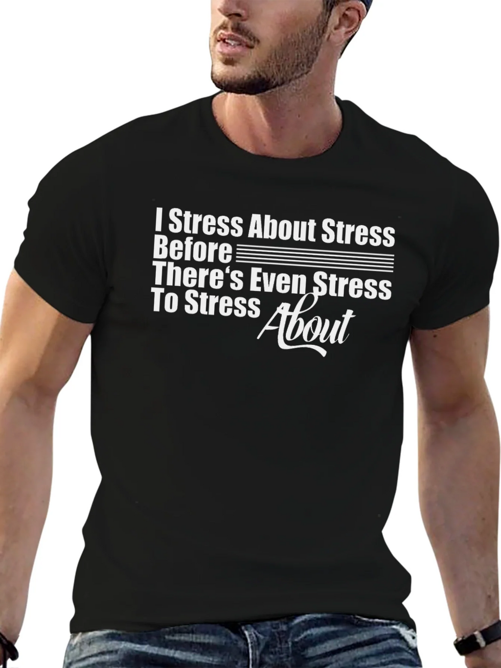 Stress About Graphic T-Shirt product image 6