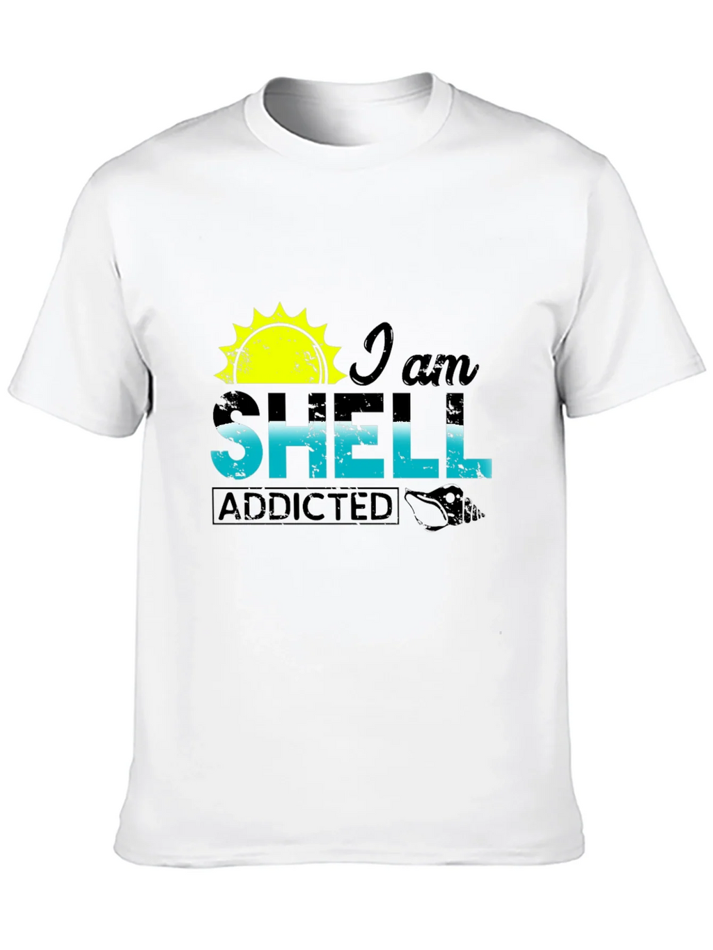 I am Shell Addicted T-Shirt - Beach Lover Tee product image 9