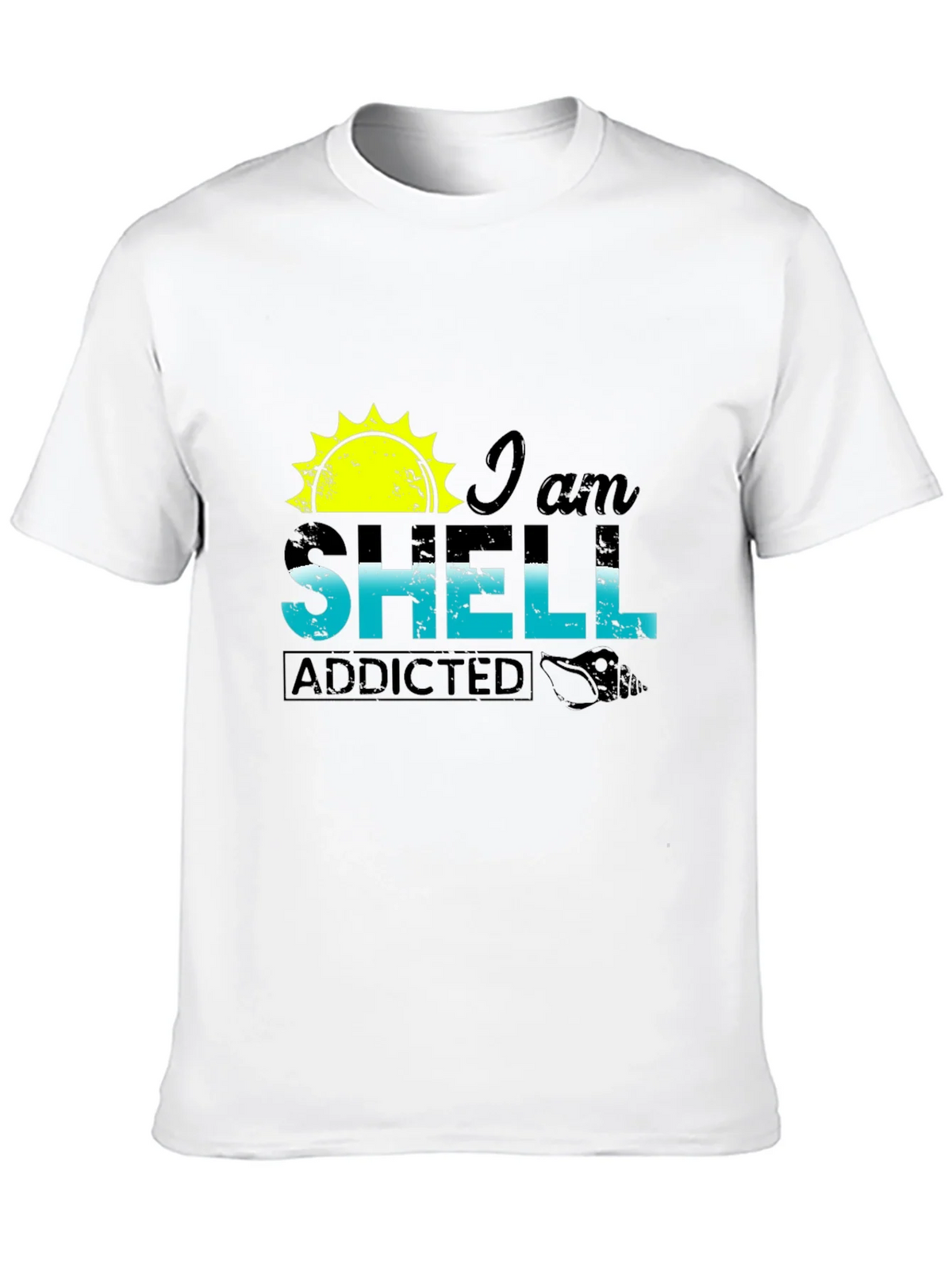I am Shell Addicted T-Shirt - Beach Lover Tee product image 9