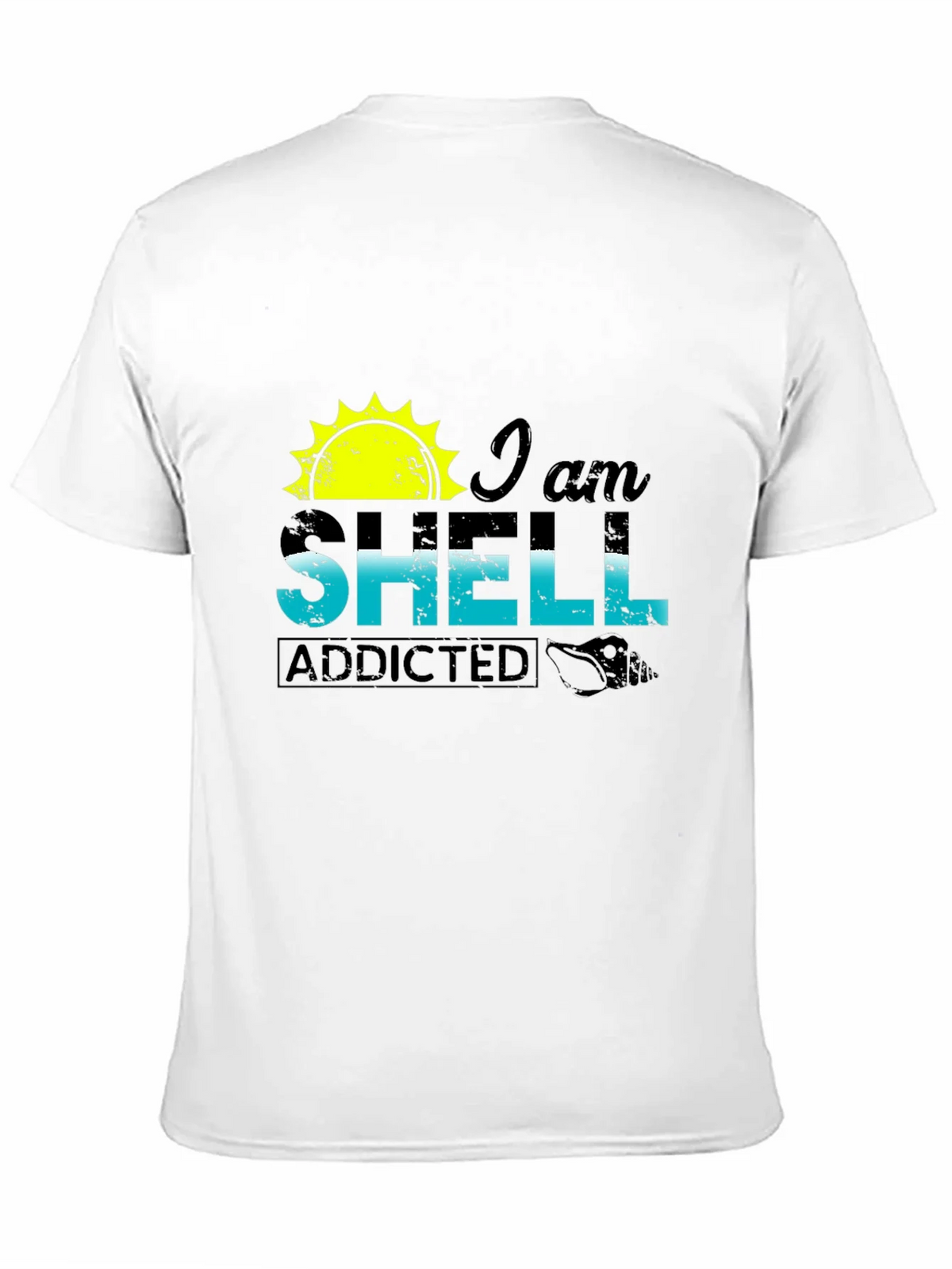 I am Shell Addicted T-Shirt - Beach Lover Tee product image 10