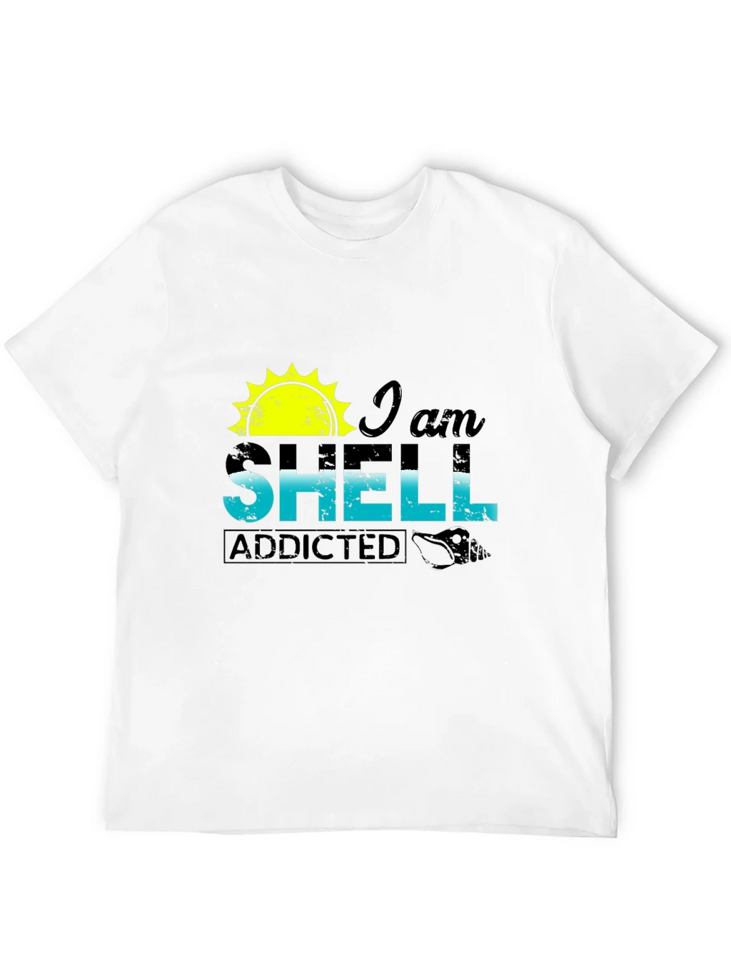 I am Shell Addicted T-Shirt - Beach Lover Tee product image 11