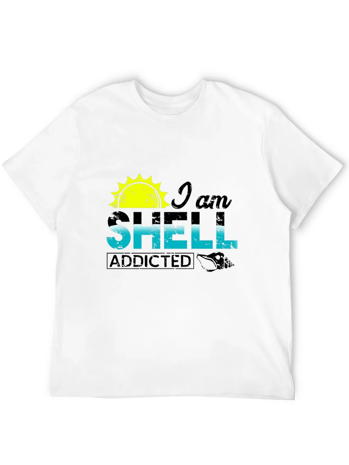 I am Shell Addicted T-Shirt - Beach Lover Tee product image 11