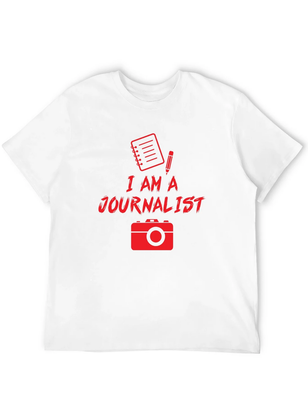 I Am A Journalist Black T-Shirt product image 11