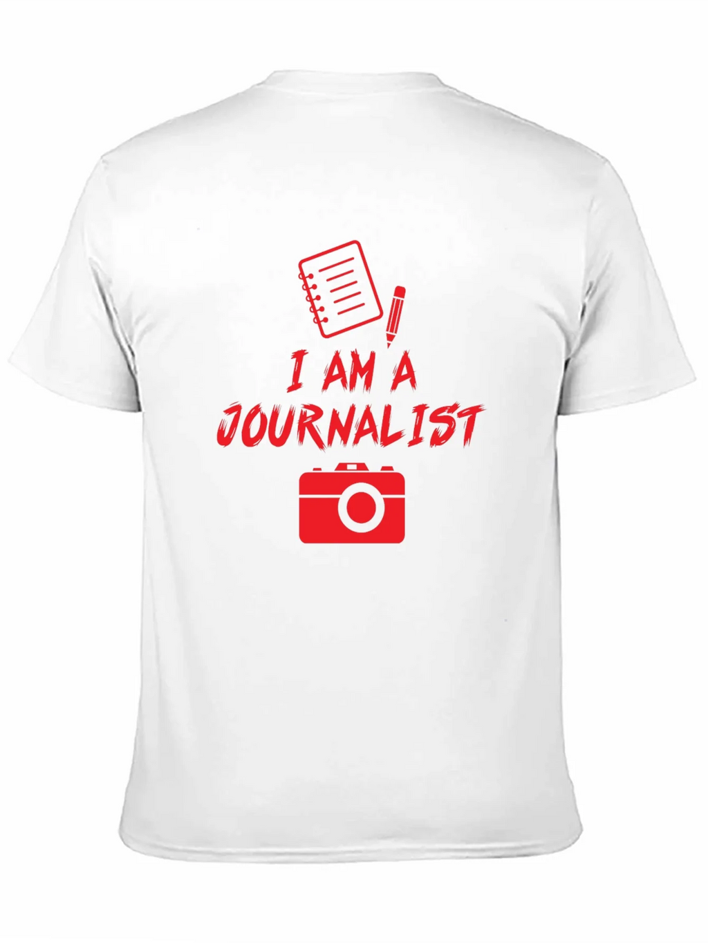 I Am A Journalist Black T-Shirt product image 10
