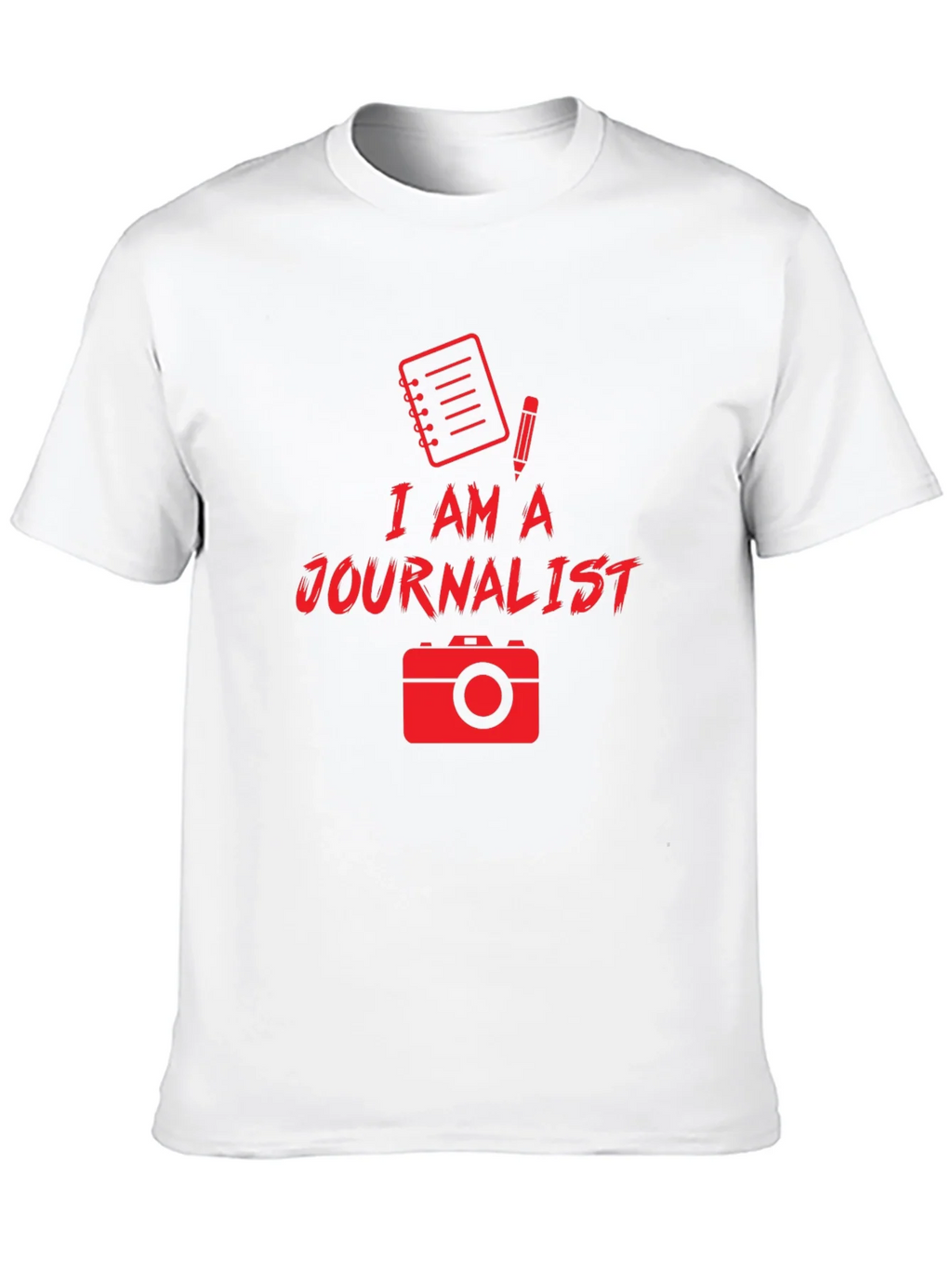 I Am A Journalist Black T-Shirt product image 9