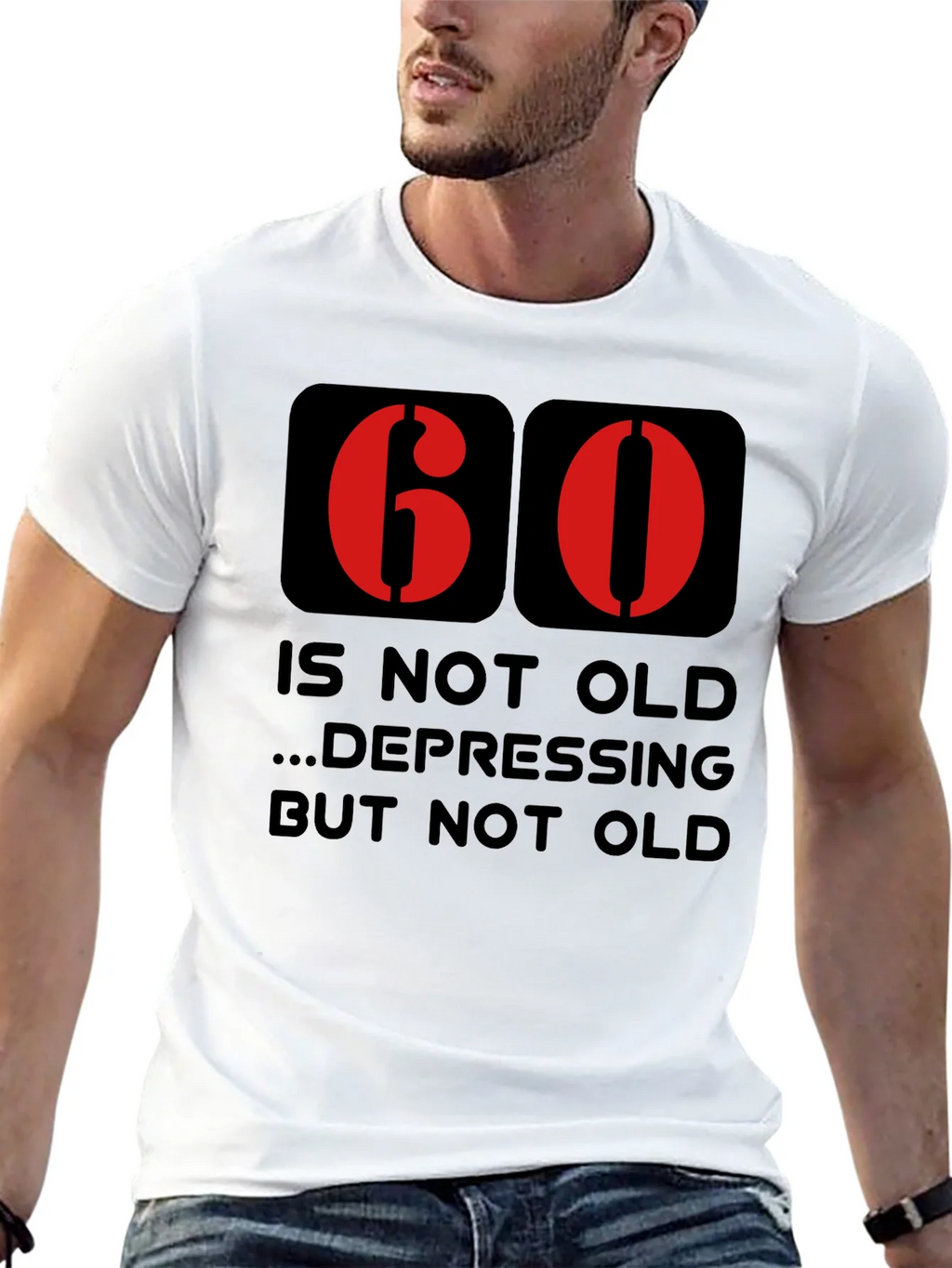 Funny 60th Birthday T-Shirt - Not Old Graphic Tee product image 12