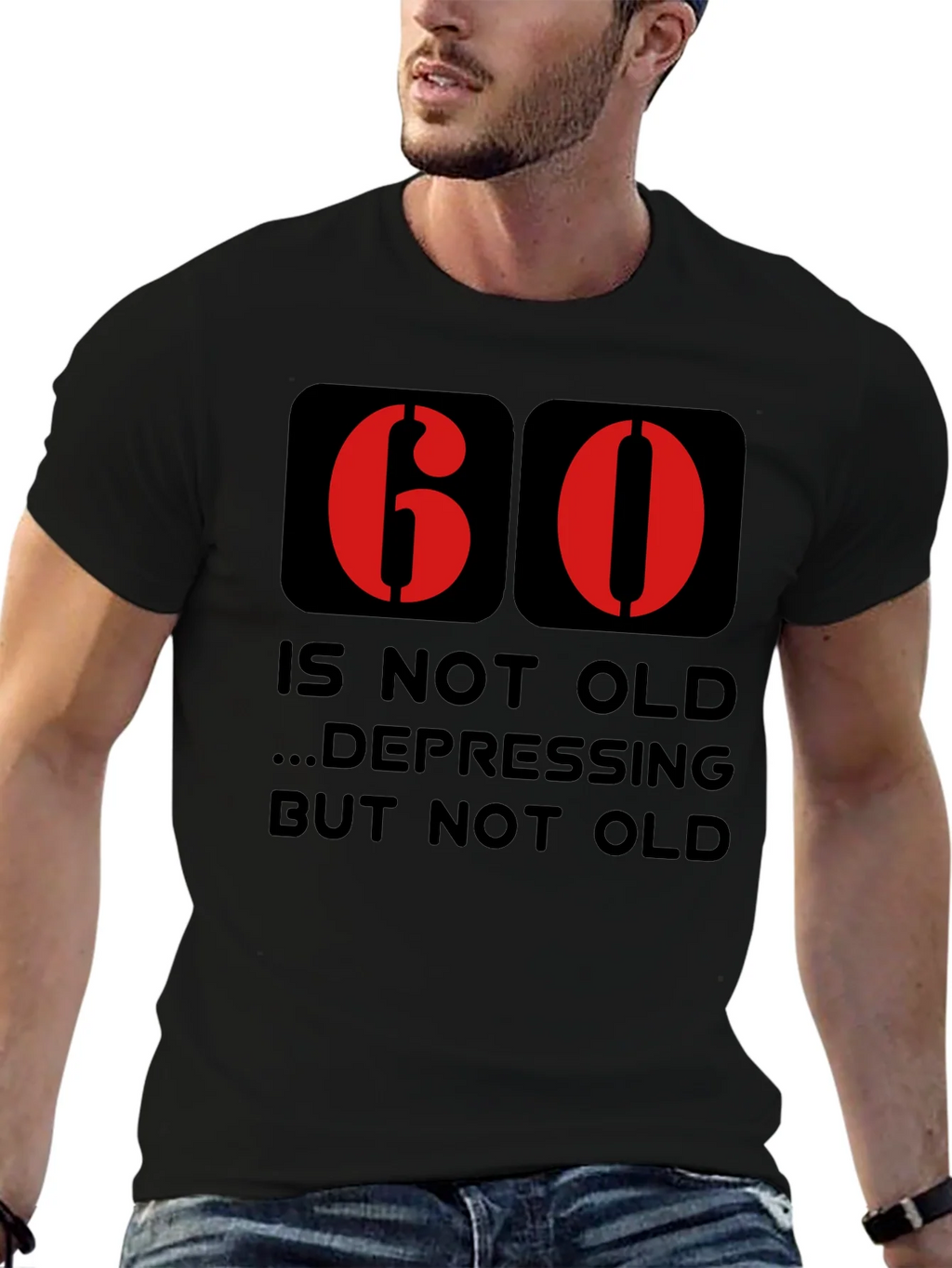 Funny 60th Birthday T-Shirt - Not Old Graphic Tee product image 6