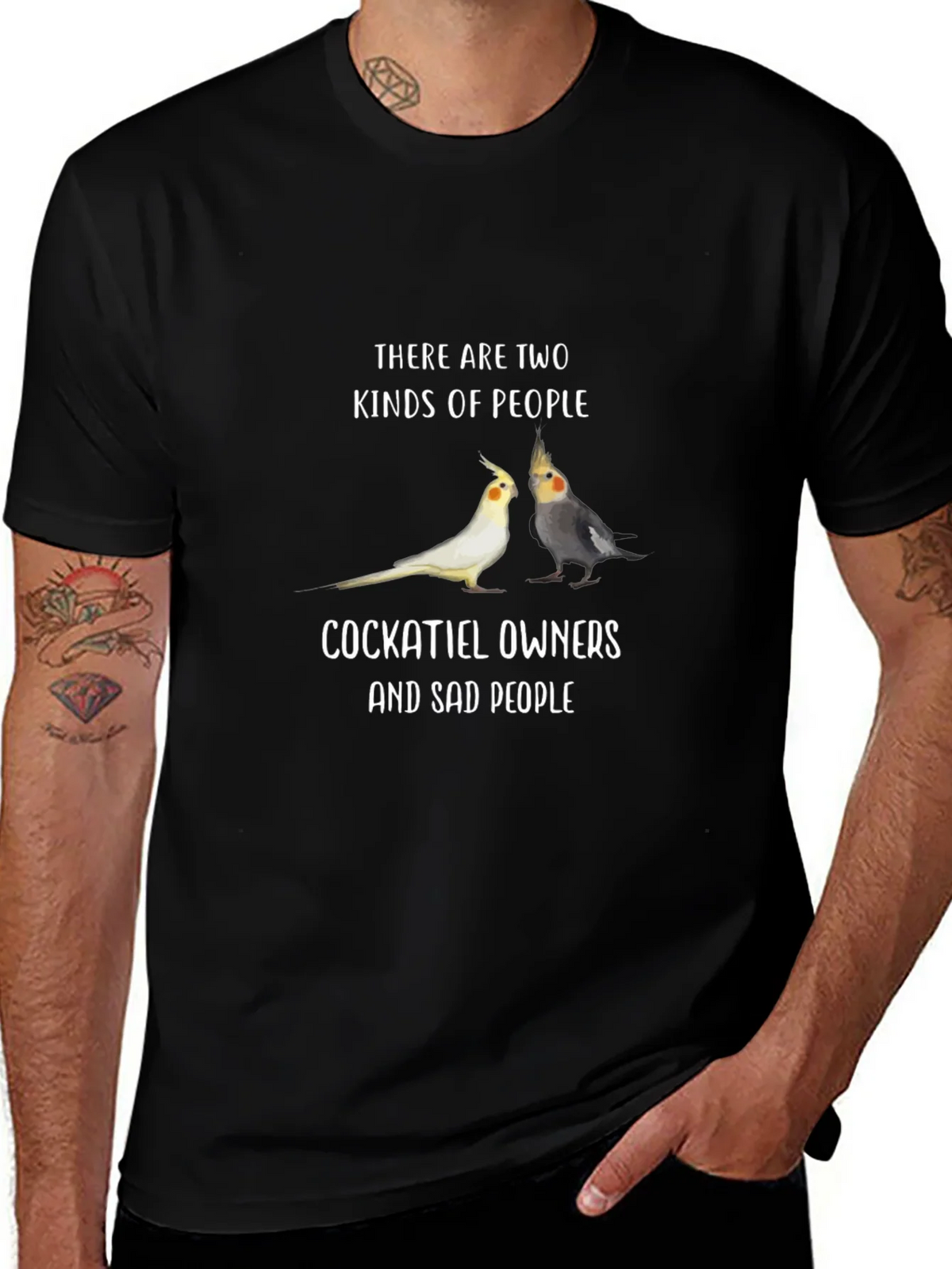 Cockatiel Owner T-Shirt - Funny Pet Bird Lover Tee product image 1