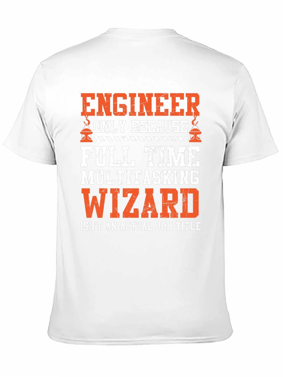 Engineer Multitasking Wizard Black Graphic T-Shirt product image 10