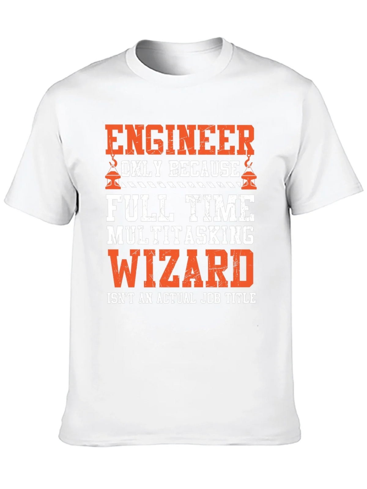 Engineer Multitasking Wizard Black Graphic T-Shirt product image 9