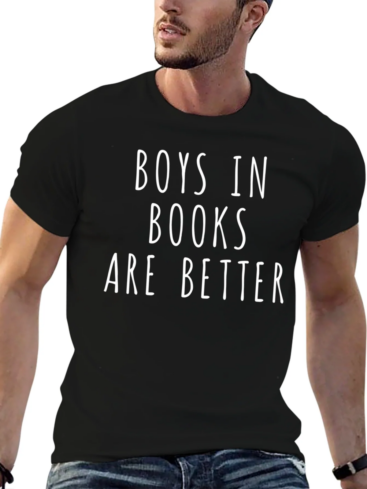 Boys in Books Are Better Graphic T-Shirt product image 4