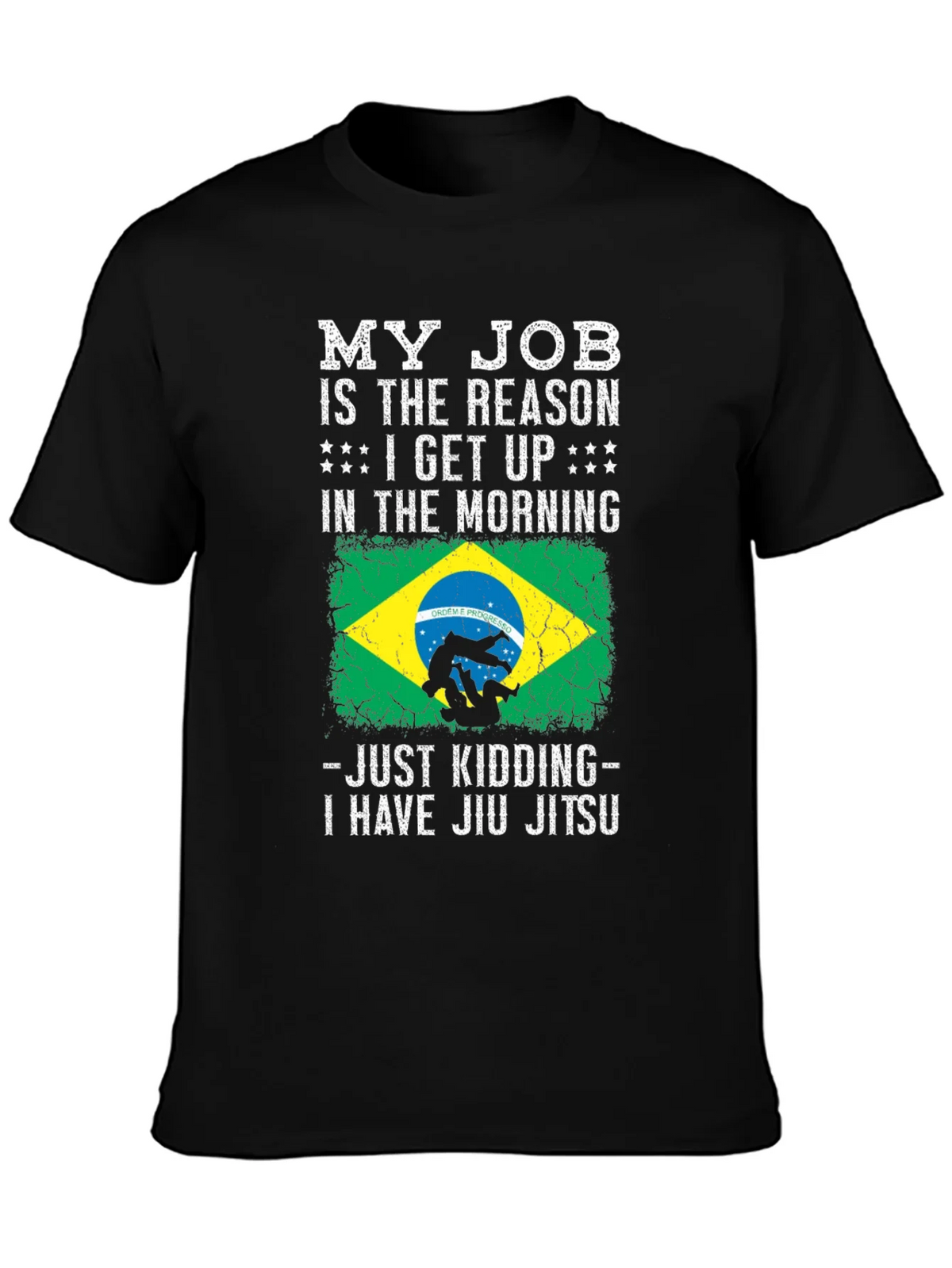 Jiu Jitsu T-Shirt - My Job is the Reason Funny Tee product image 3