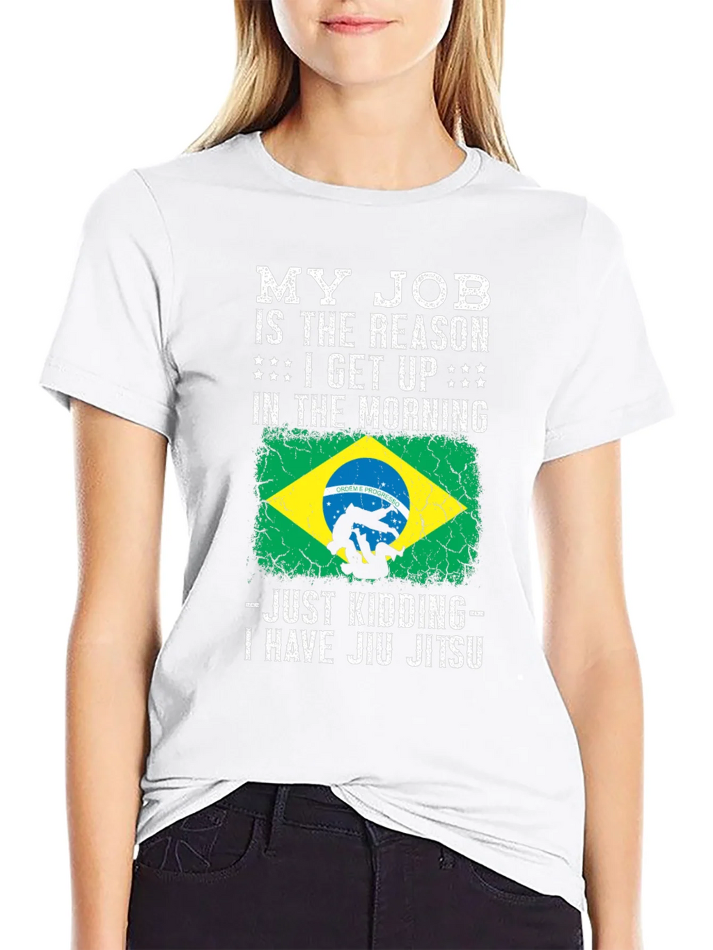 Jiu Jitsu T-Shirt - My Job is the Reason Funny Tee product image 8