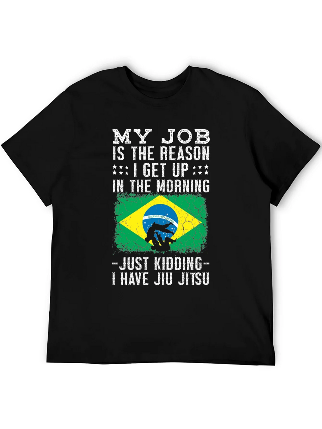 Jiu Jitsu T-Shirt - My Job is the Reason Funny Tee product image 5
