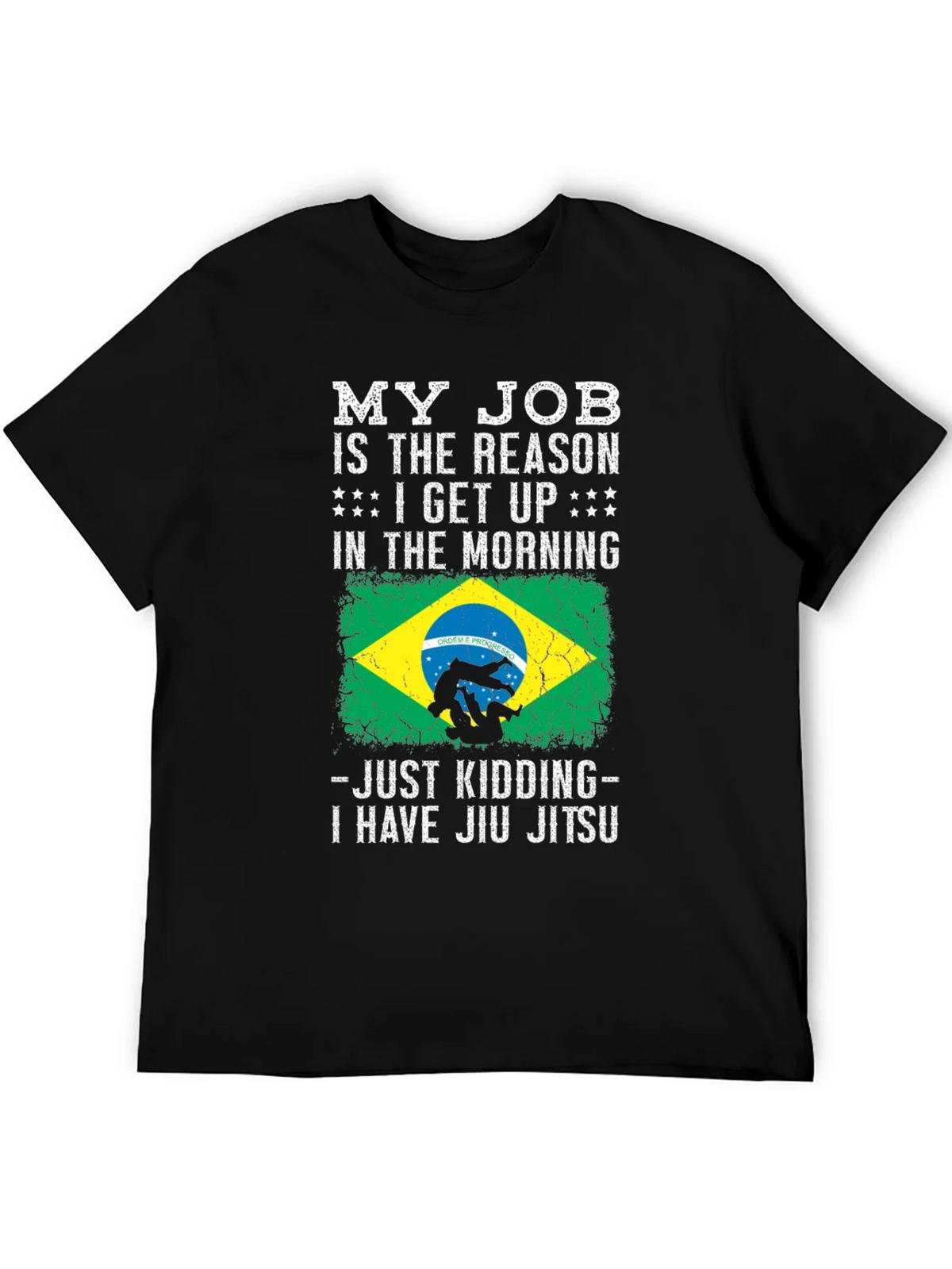 Jiu Jitsu T-Shirt - My Job is the Reason Funny Tee product image 5