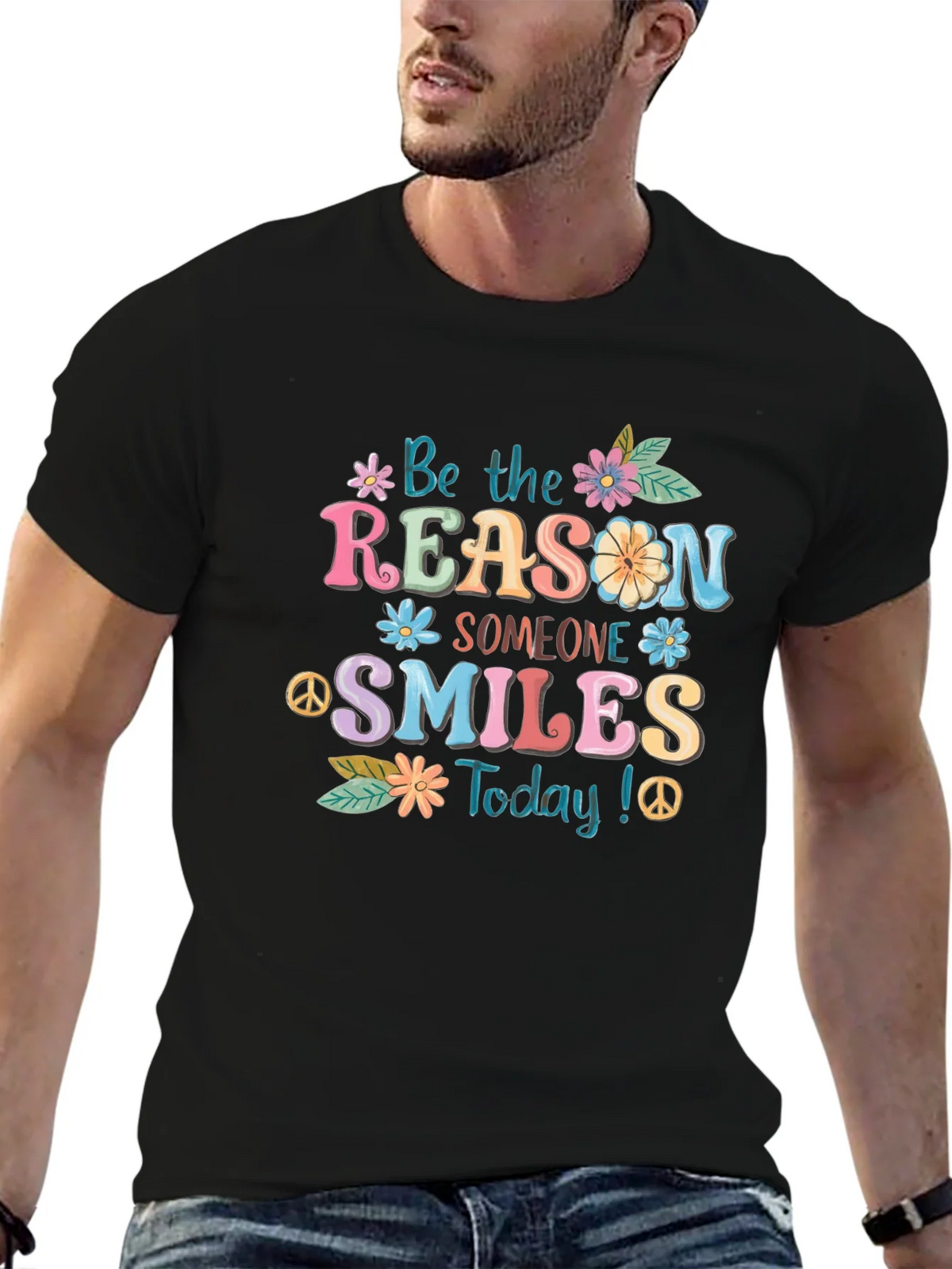 Be The Reason Someone Smiles T-Shirt product image 6