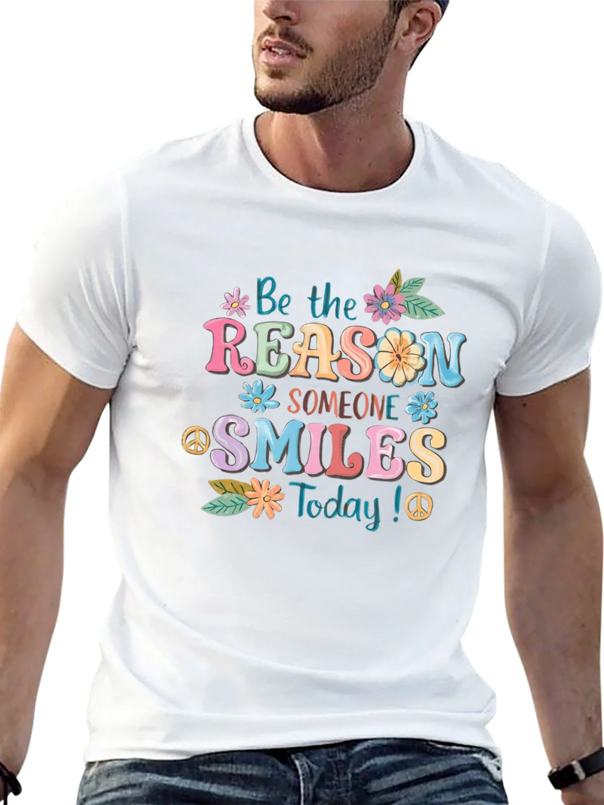 Be The Reason Someone Smiles T-Shirt product image 12