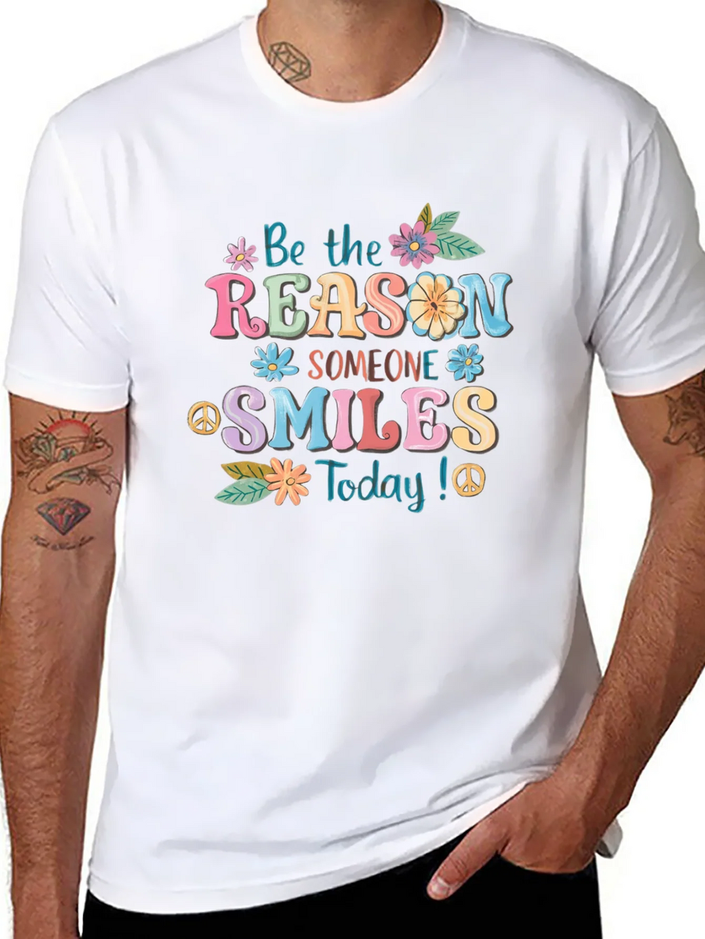 Be The Reason Someone Smiles T-Shirt product image 7