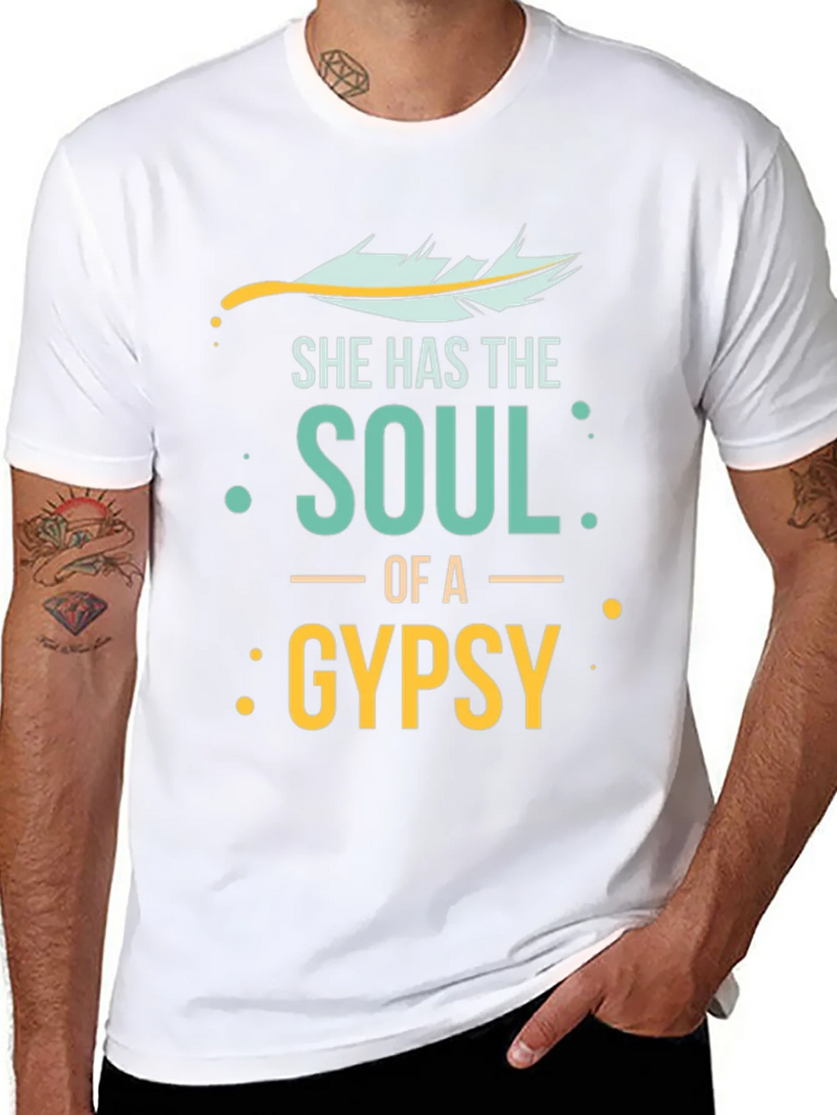 Soul of a Gypsy Graphic Tee - Unisex product image 4