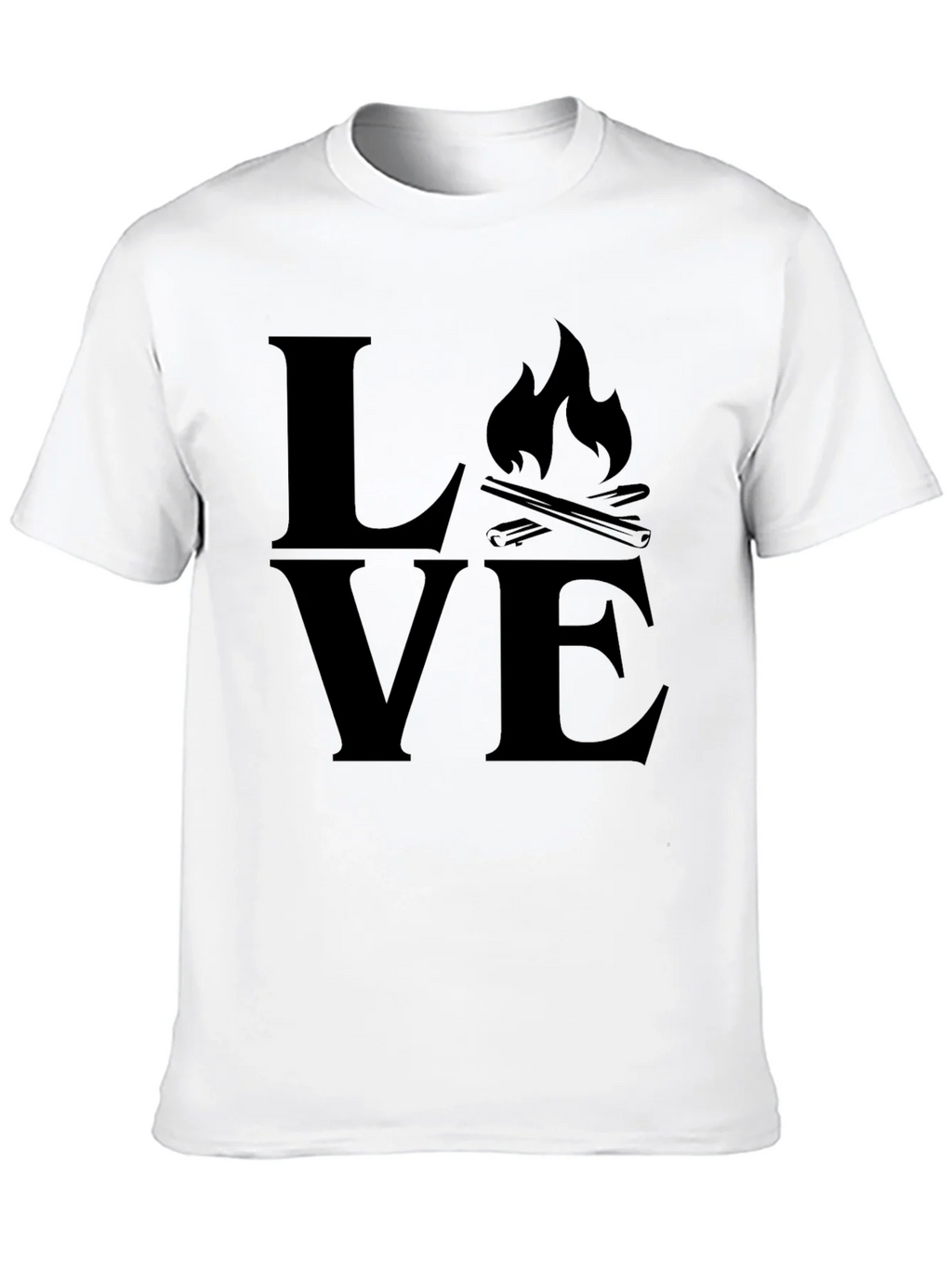Love Camping Black T-Shirt product image 7
