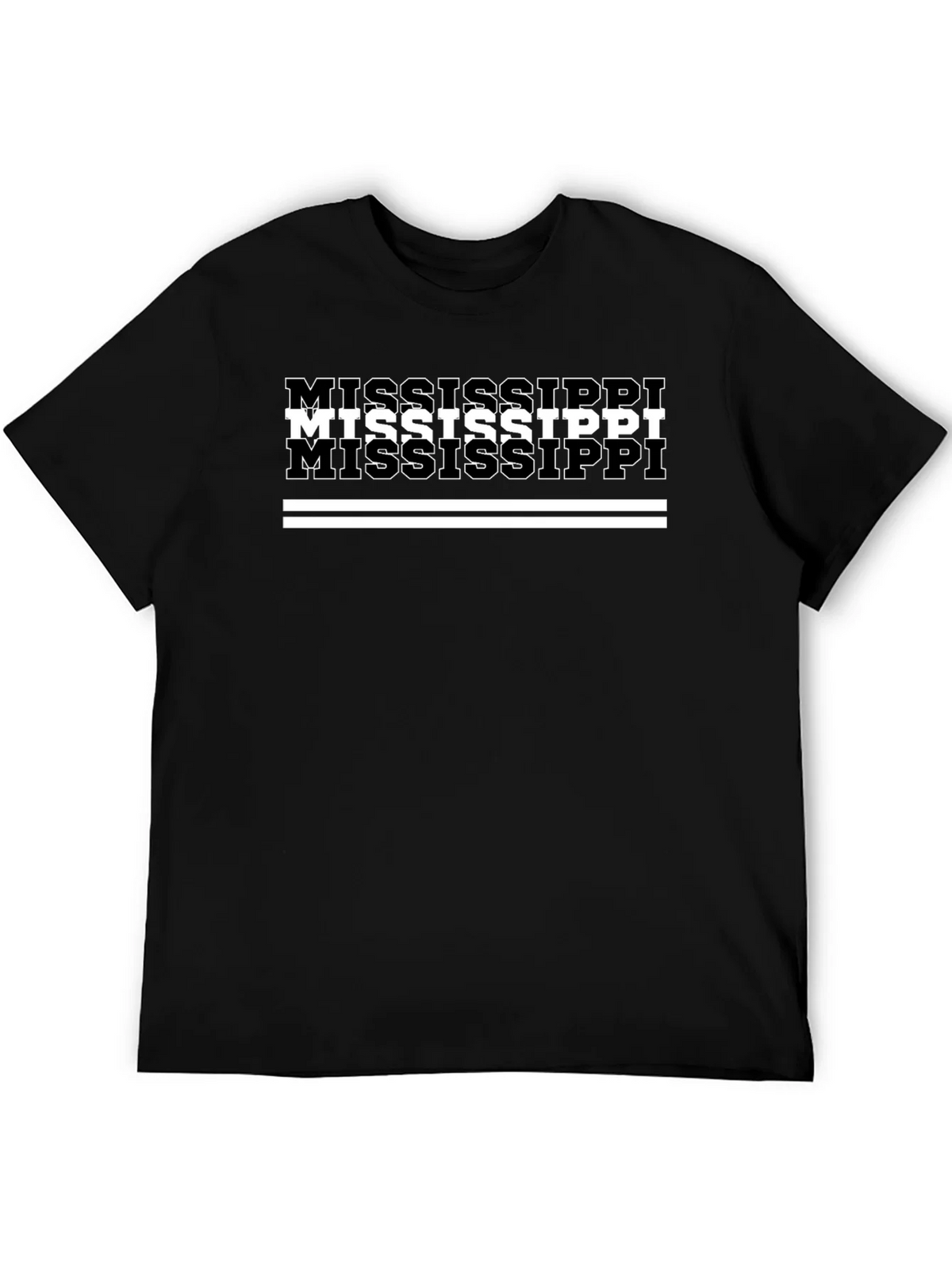 Mississippi State Pride Graphic Tee - Black product image 5