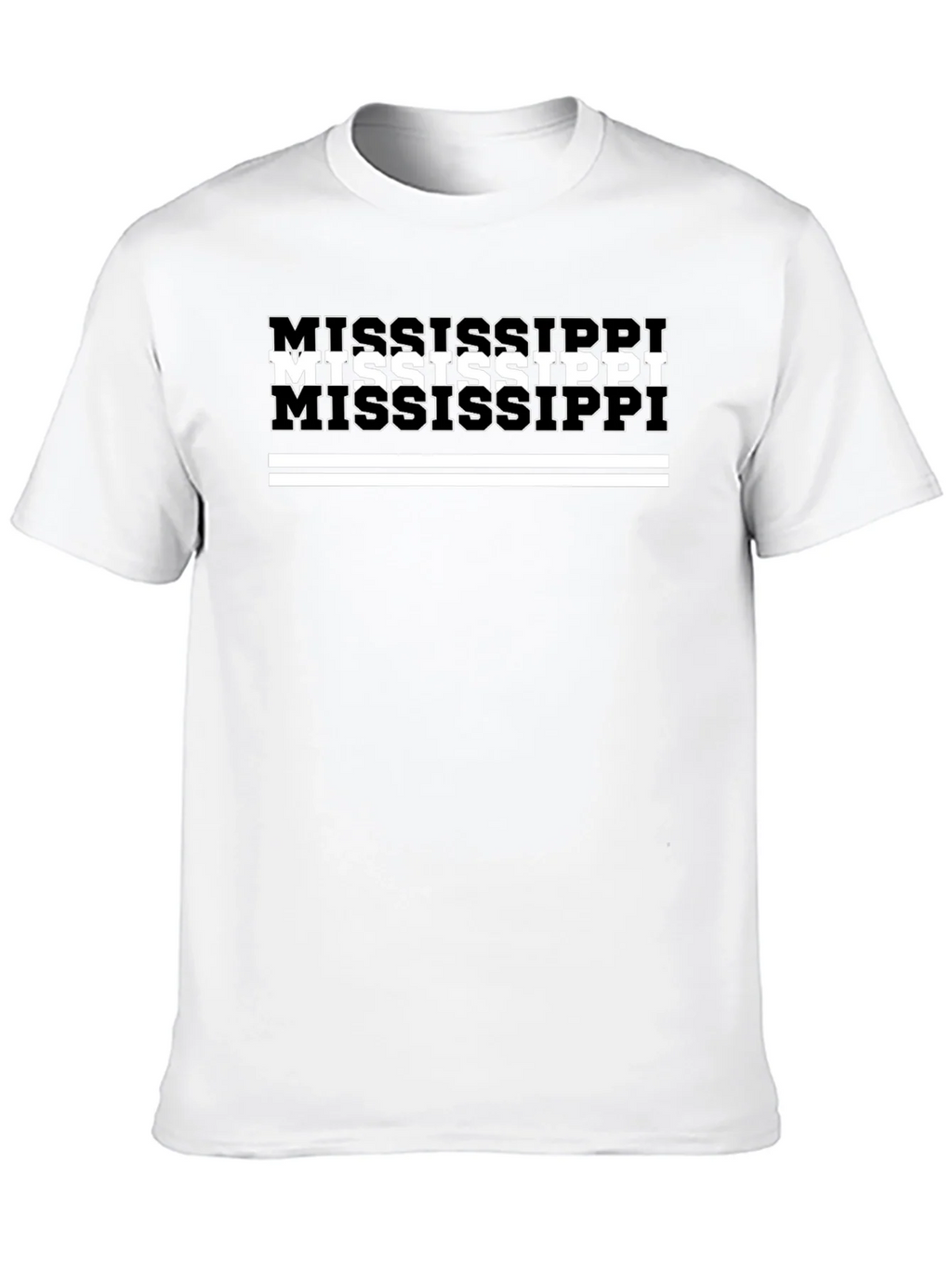 Mississippi State Pride Graphic Tee - Black product image 9