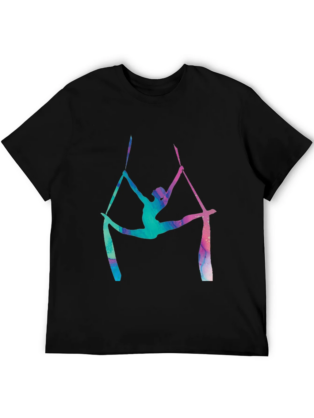 Aerial Silks T-Shirt - Artistic Acrobat Design product image 3