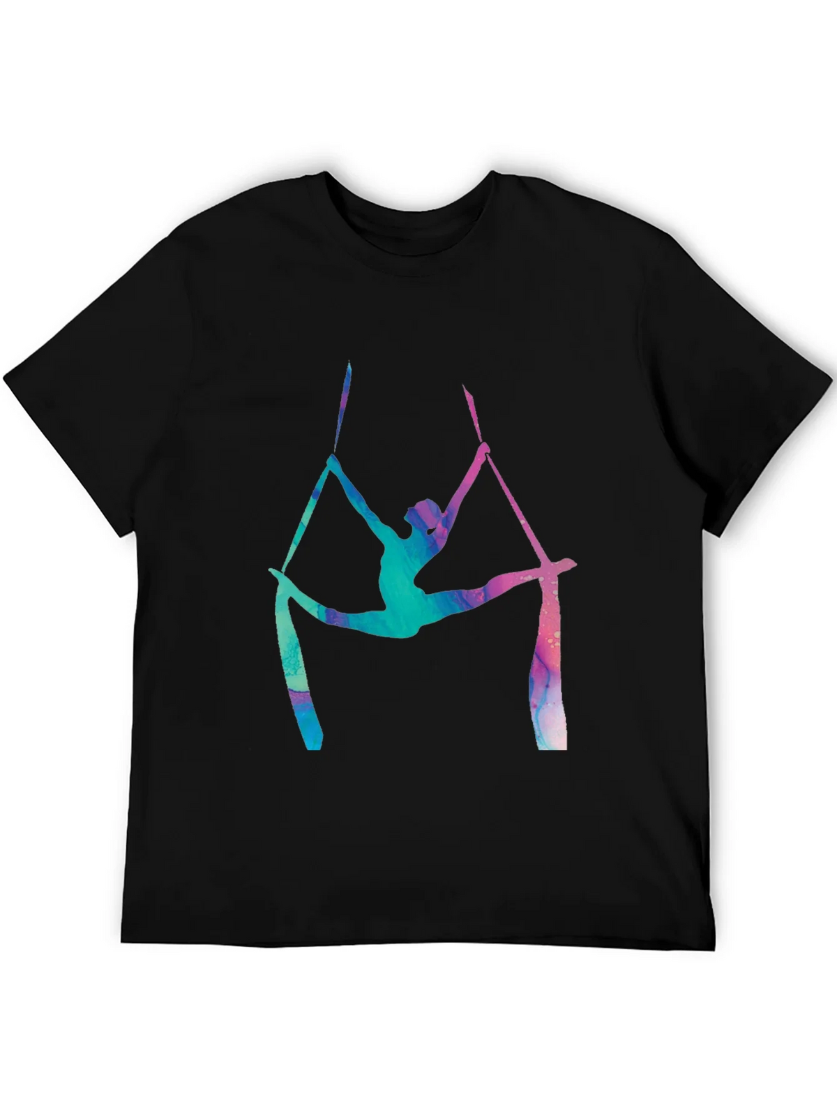 Aerial Silks T-Shirt - Artistic Acrobat Design product image 3