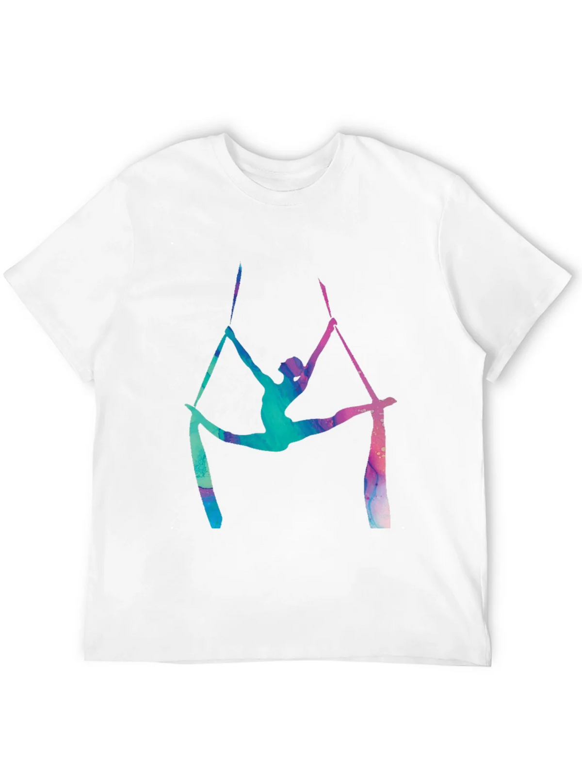 Aerial Silks T-Shirt - Artistic Acrobat Design product image 9