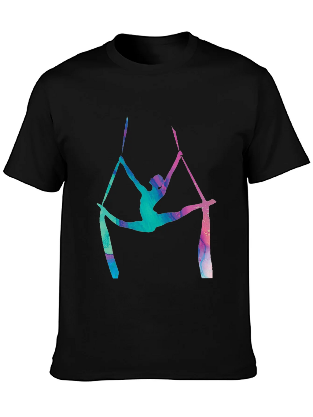 Aerial Silks T-Shirt - Artistic Acrobat Design product image 2