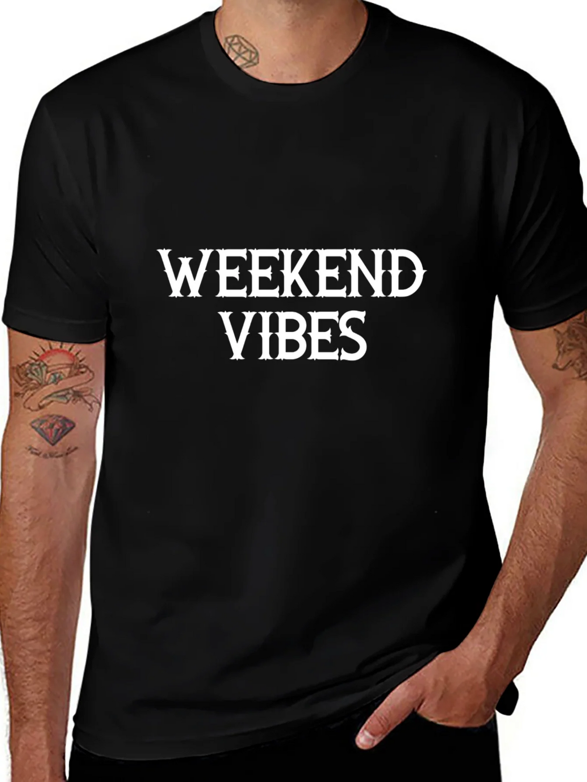 Weekend Vibes Graphic Tee - Casual Comfort product image 1