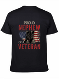 Proud Nephew of a Veteran T-Shirt product image 1