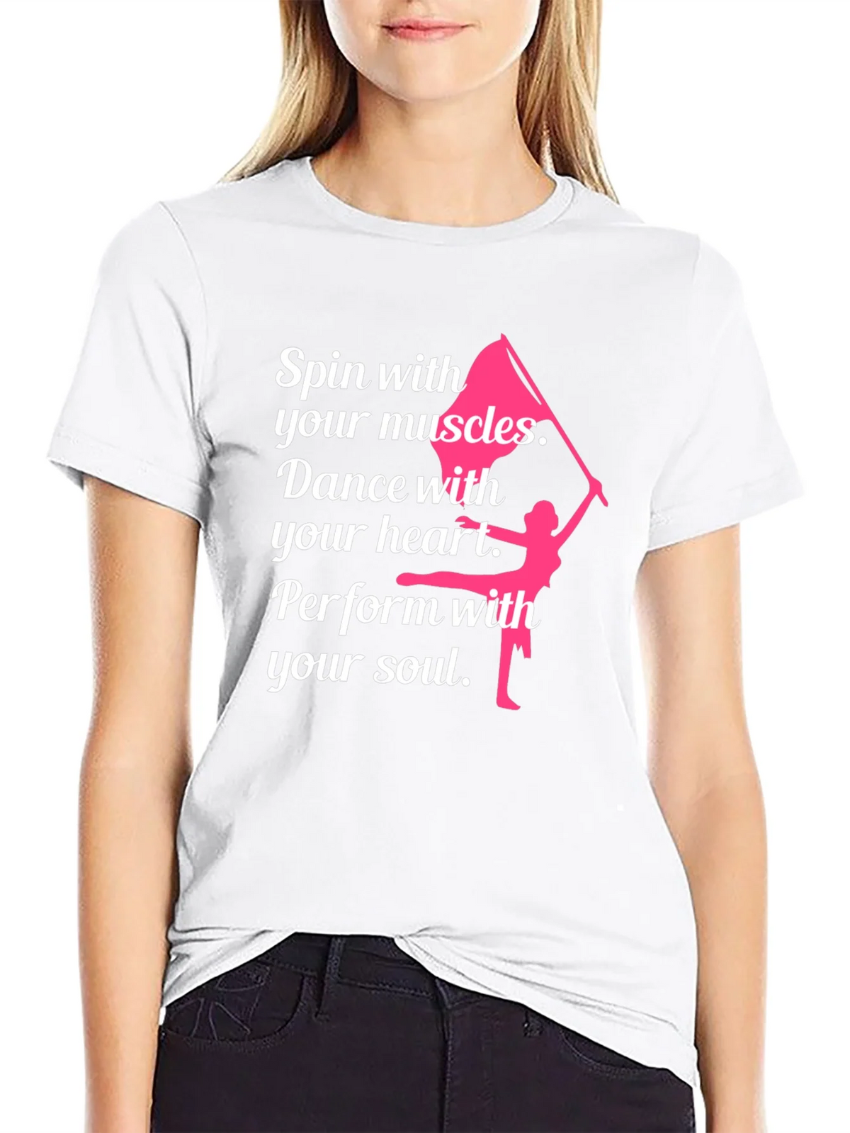 Spin with Your Muscles Graphic T-Shirt product image 8
