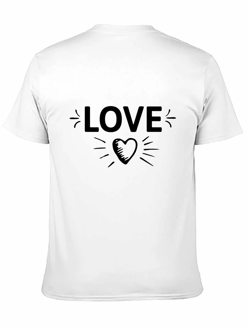 Love Heart Graphic Tee - Soft Cotton Blend product image 10